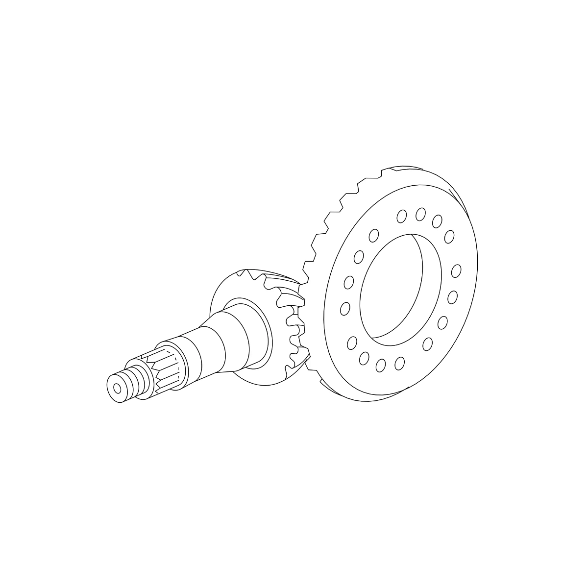 Bevel Gear Set I=2