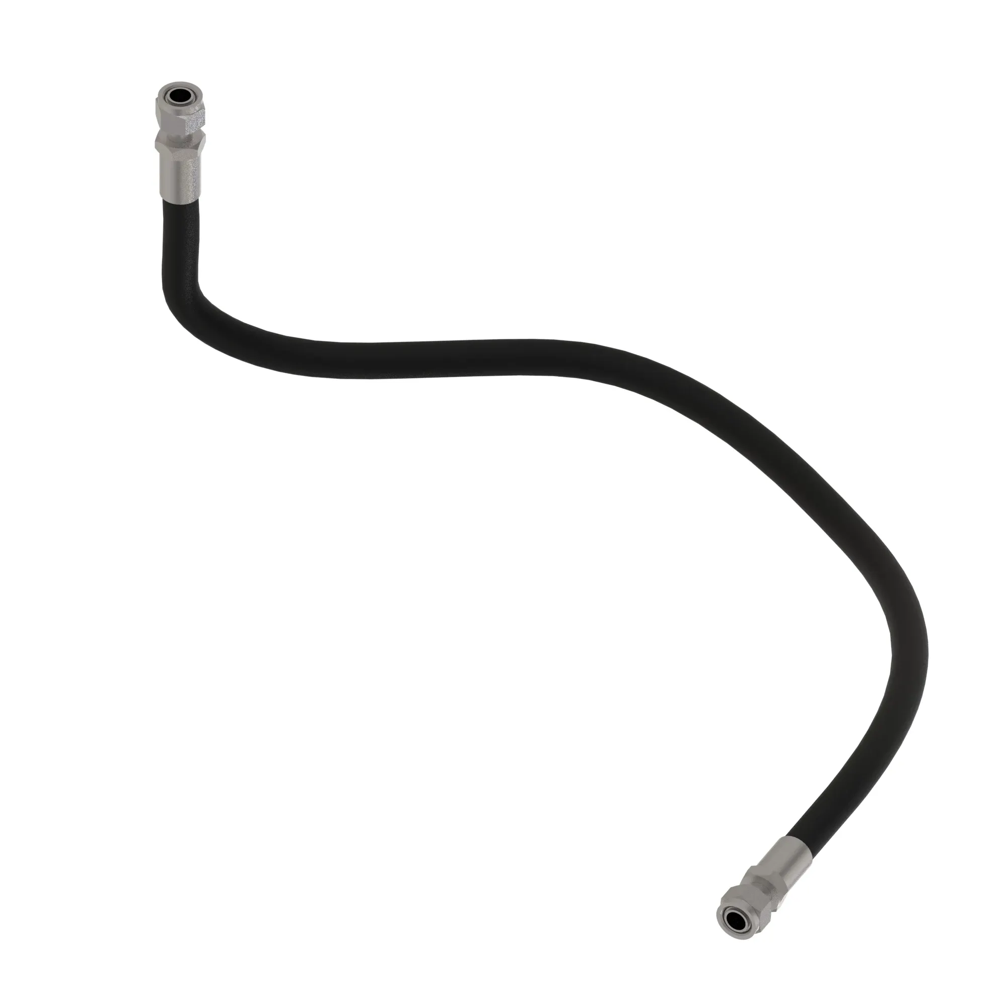 John Deere Reservoir to Control Valve Hydraulic Hose - ADX14747