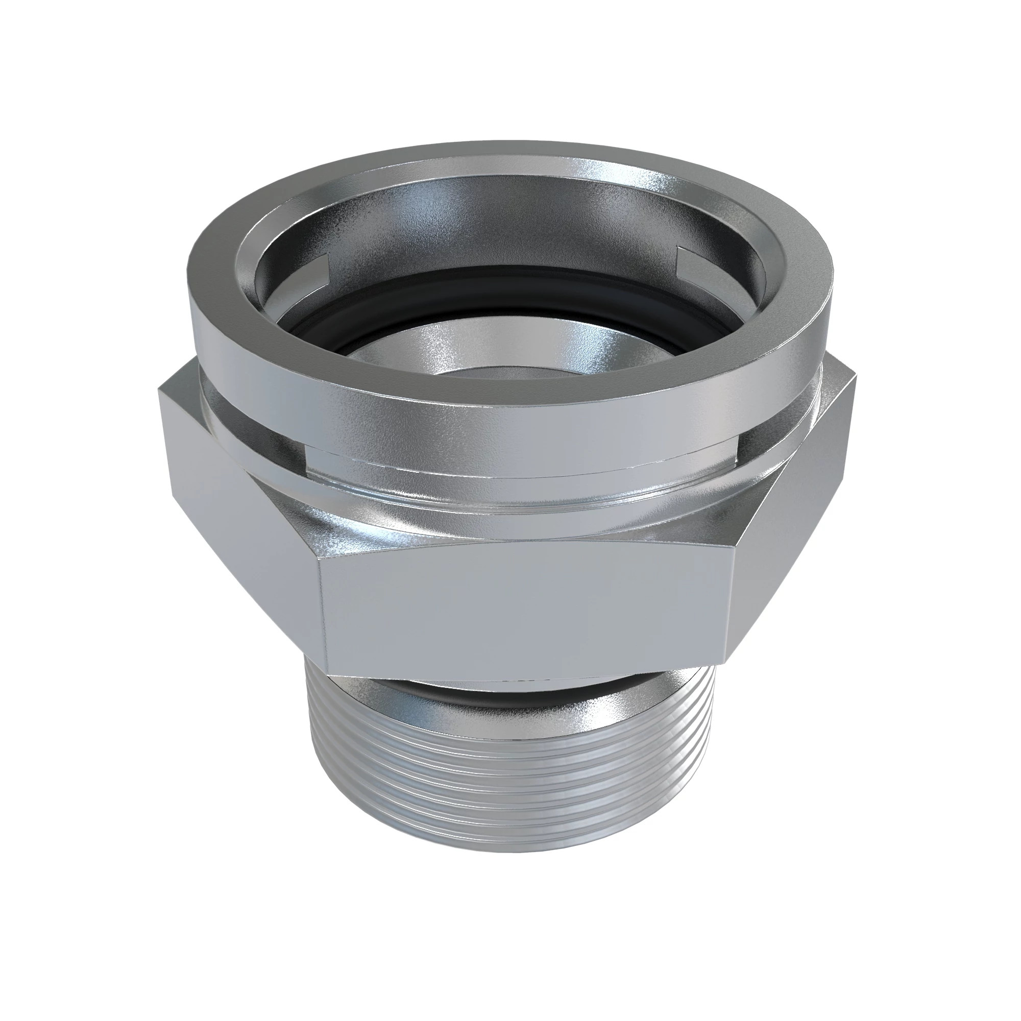 John Deere Oil Line Connector Fitting - AL155400