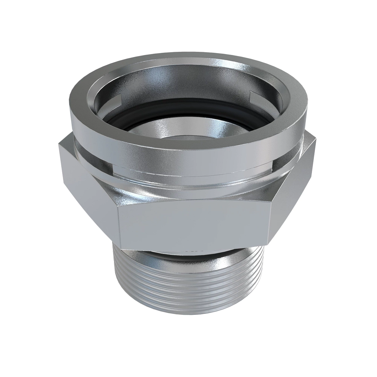 John Deere Oil Line Connector Fitting - AL155400