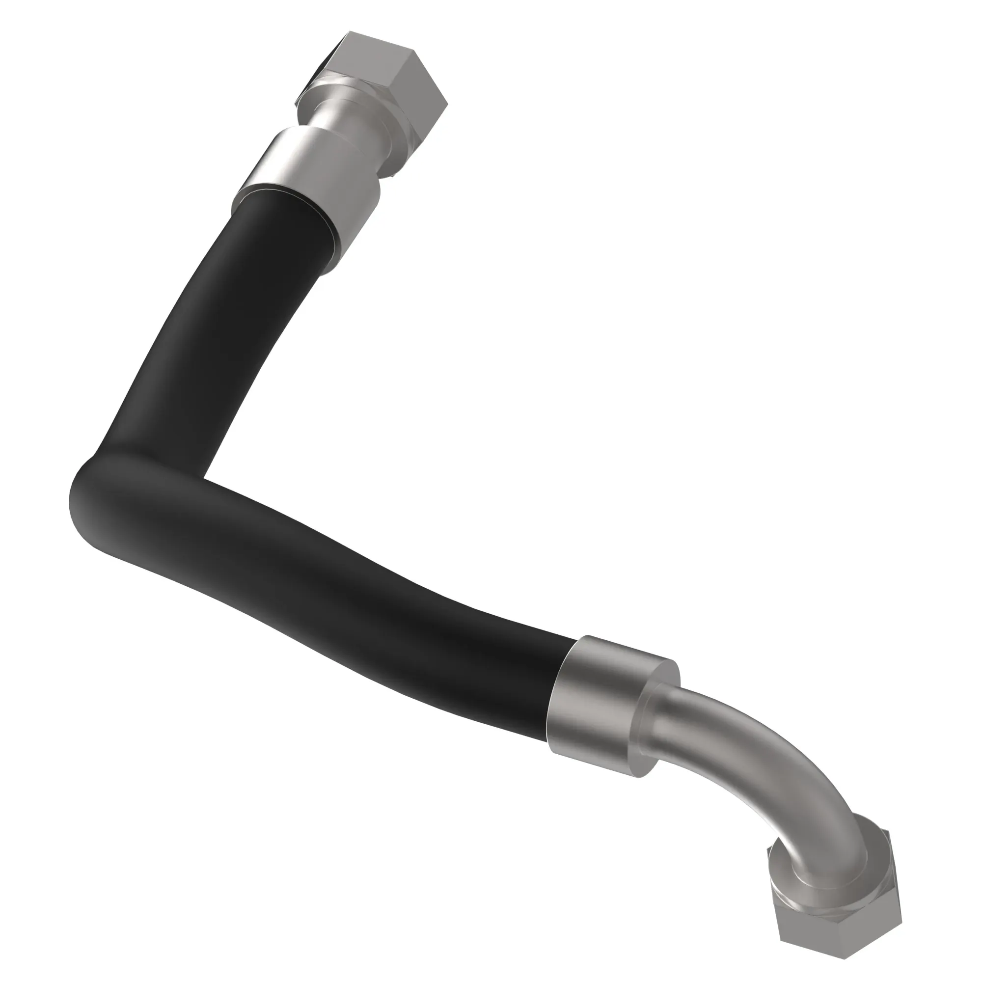 John Deere Upper Ports Hydraulic Hose - F070584