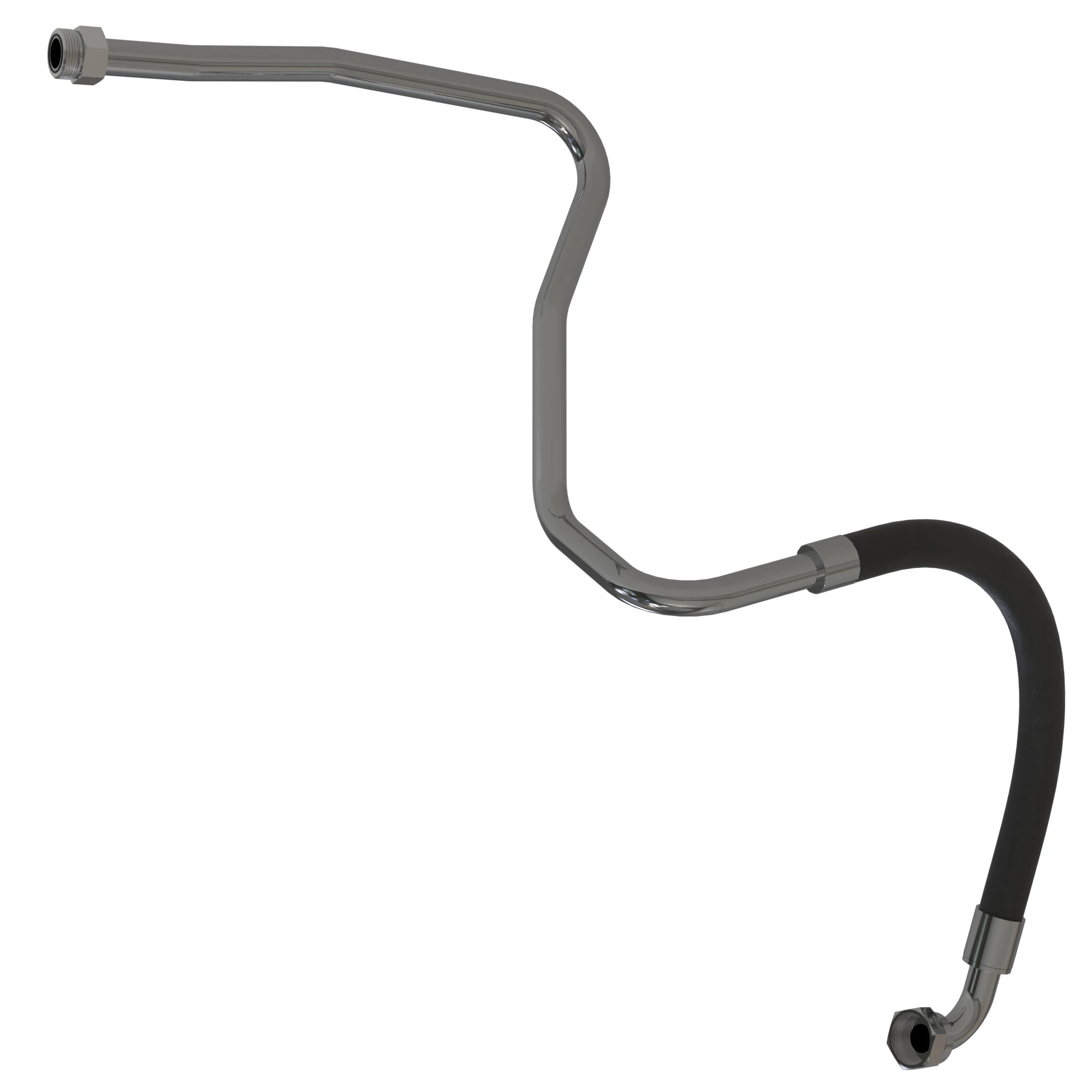 John Deere Charge Pump Supply Line - RE334114