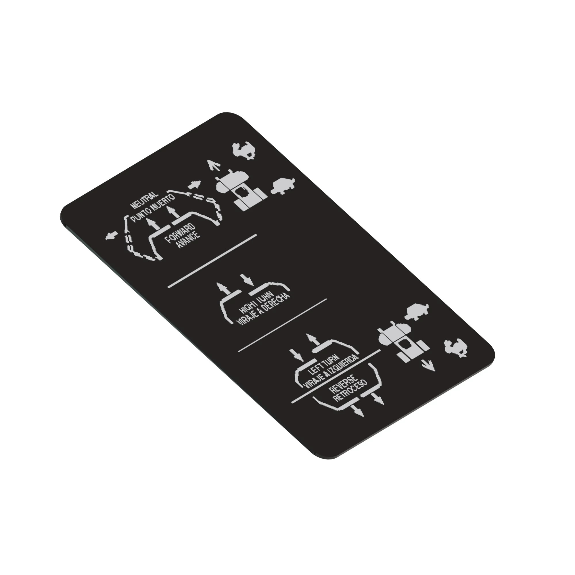 LABEL - DIRECTIONAL CONTROL