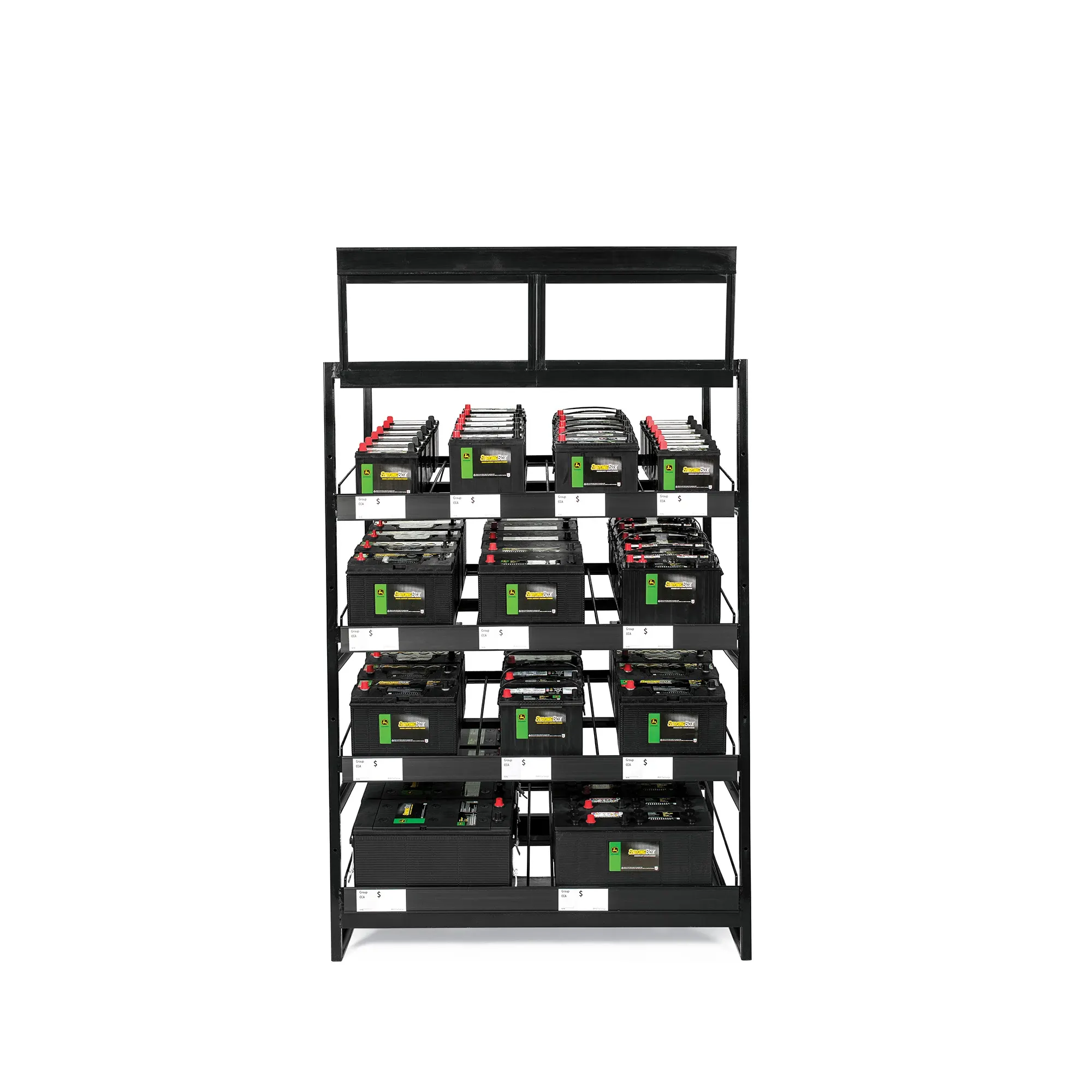 John Deere Battery Display Rack without Batteries - SW90RACK
