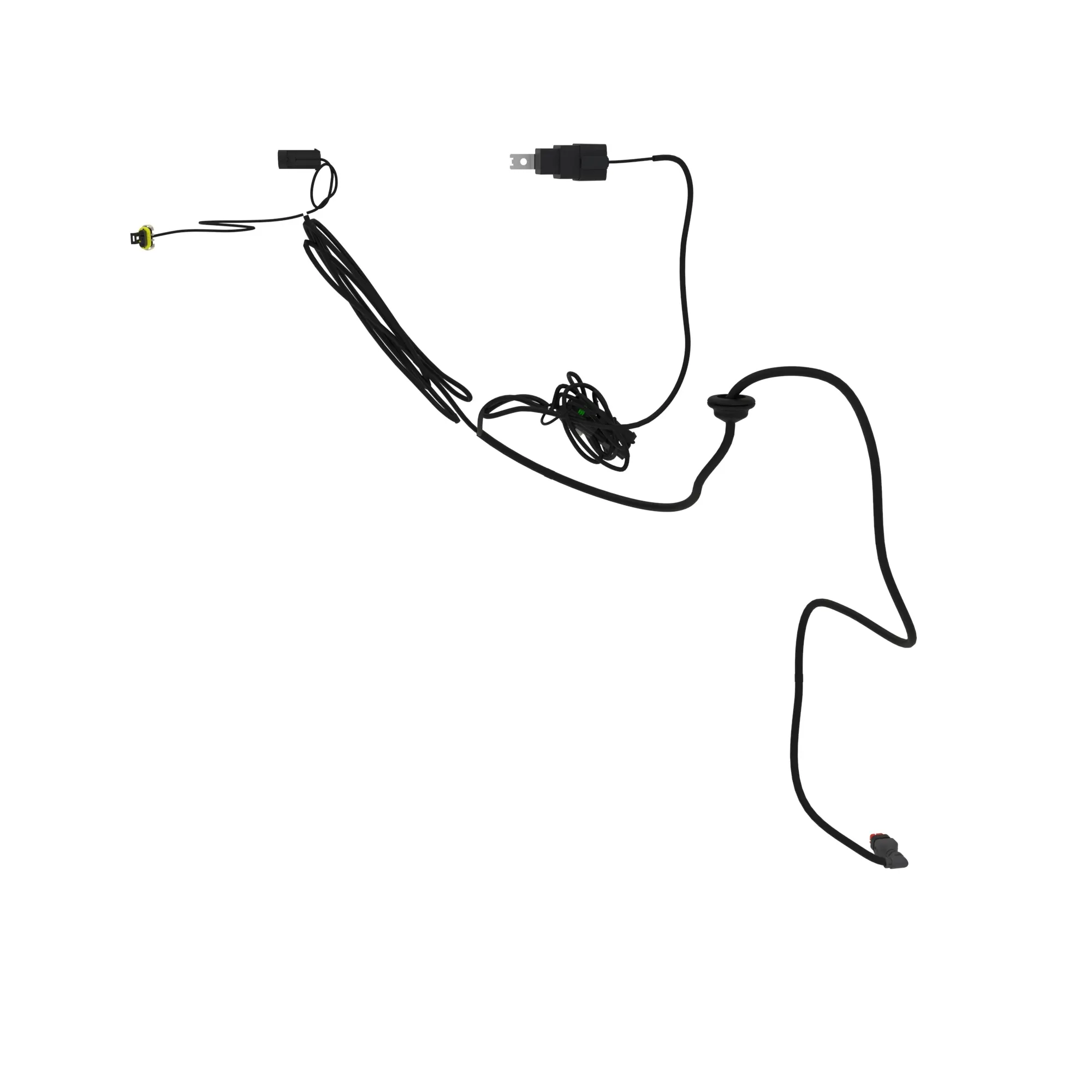 Quick unlatch and loader lights