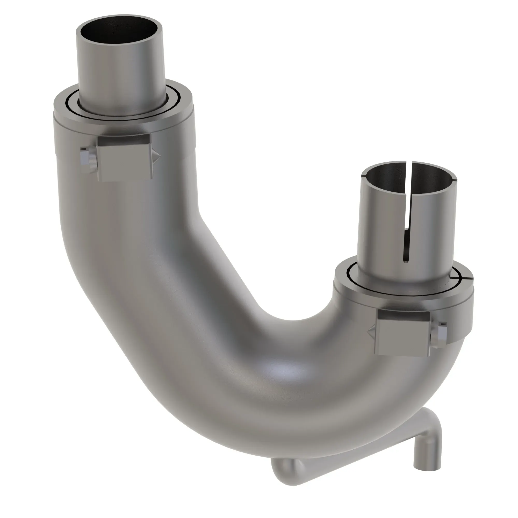 John Deere Drain Tube Exhaust Pipe - AT494406