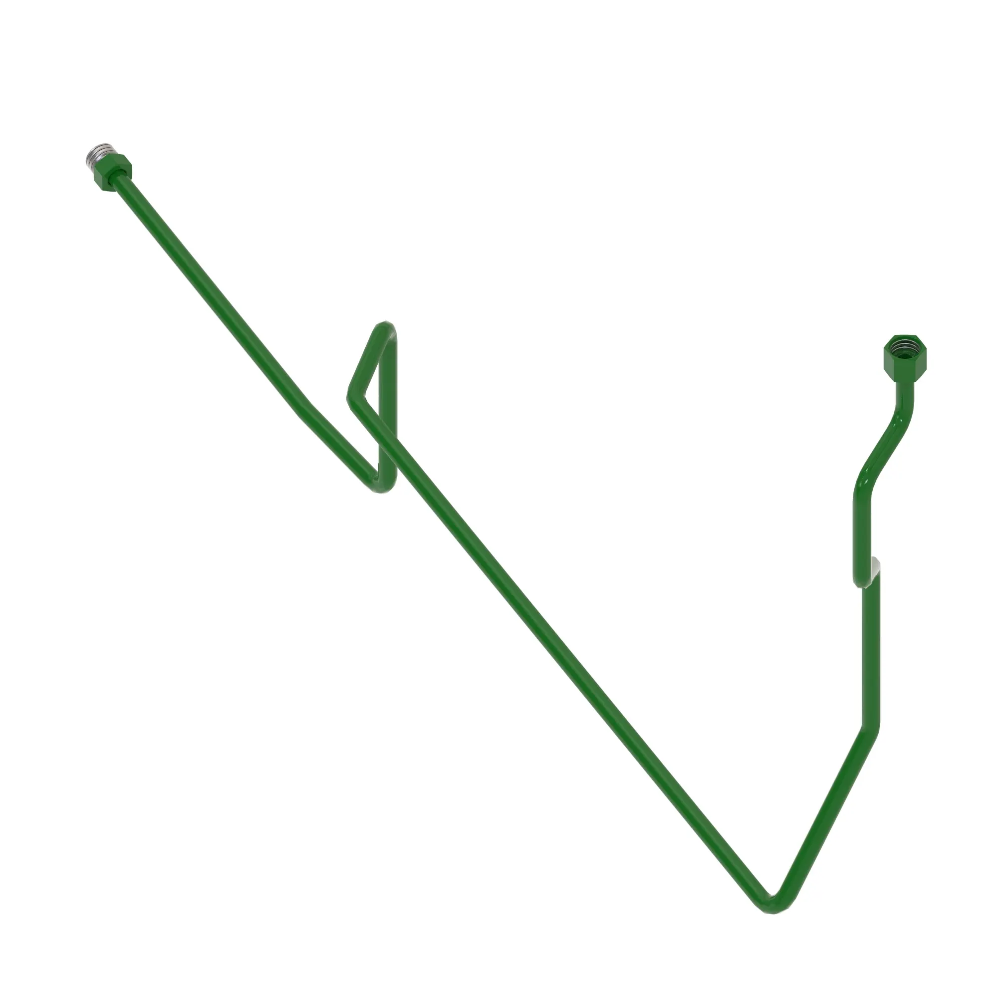 John Deere RH Steering Split to Axle Oil Line - RE221867