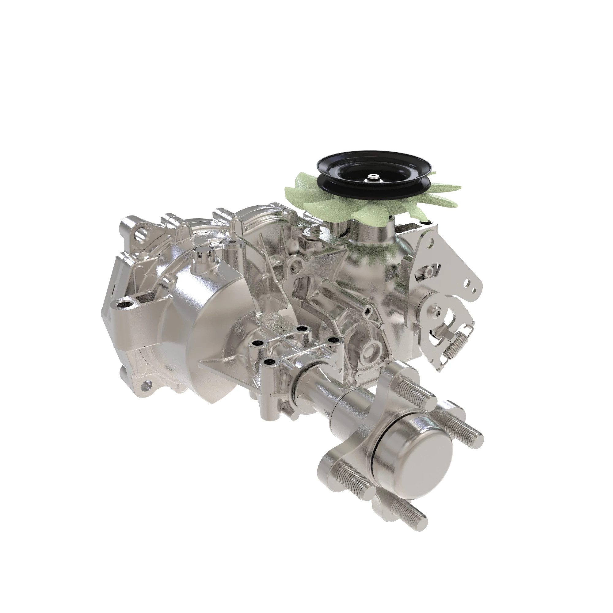 John Deere EZT-D Left Side Transmission (ROHS Compliant) - AUC12606