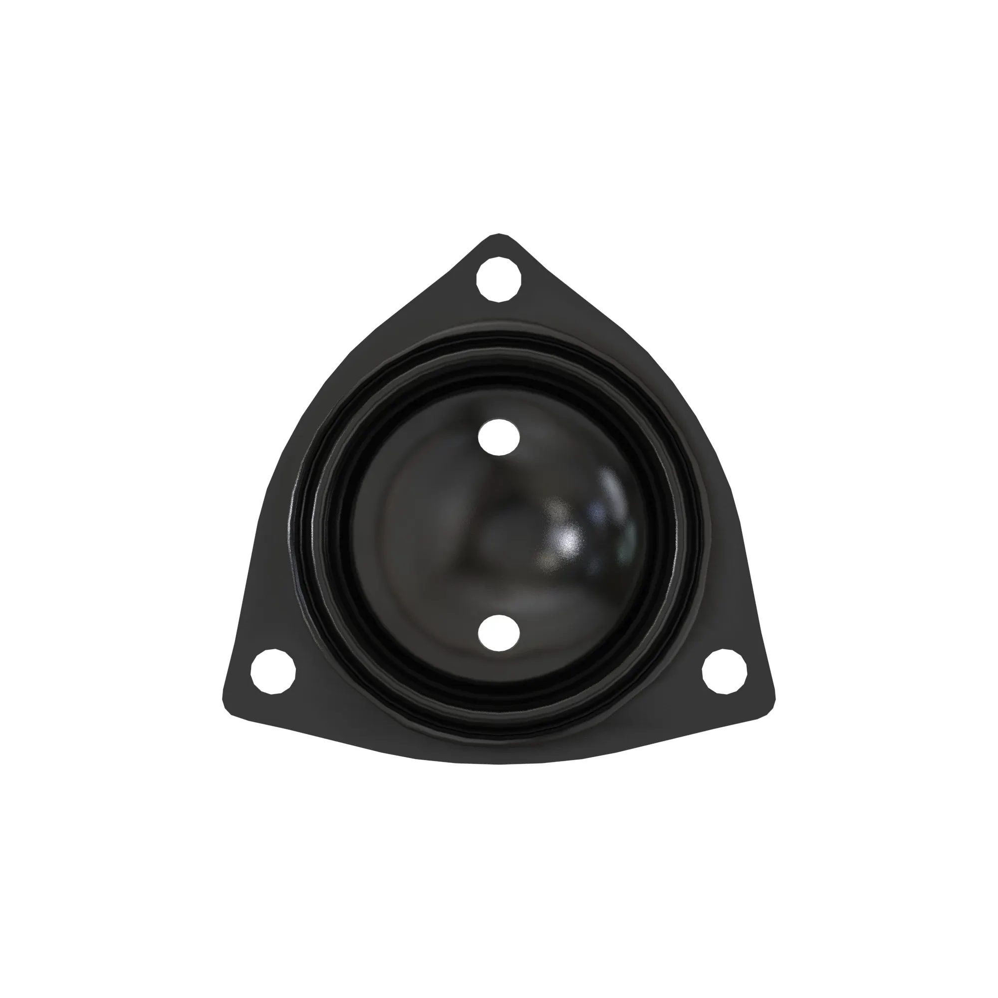 SHOE, POWER SHAFT BRAKE WITH FACING