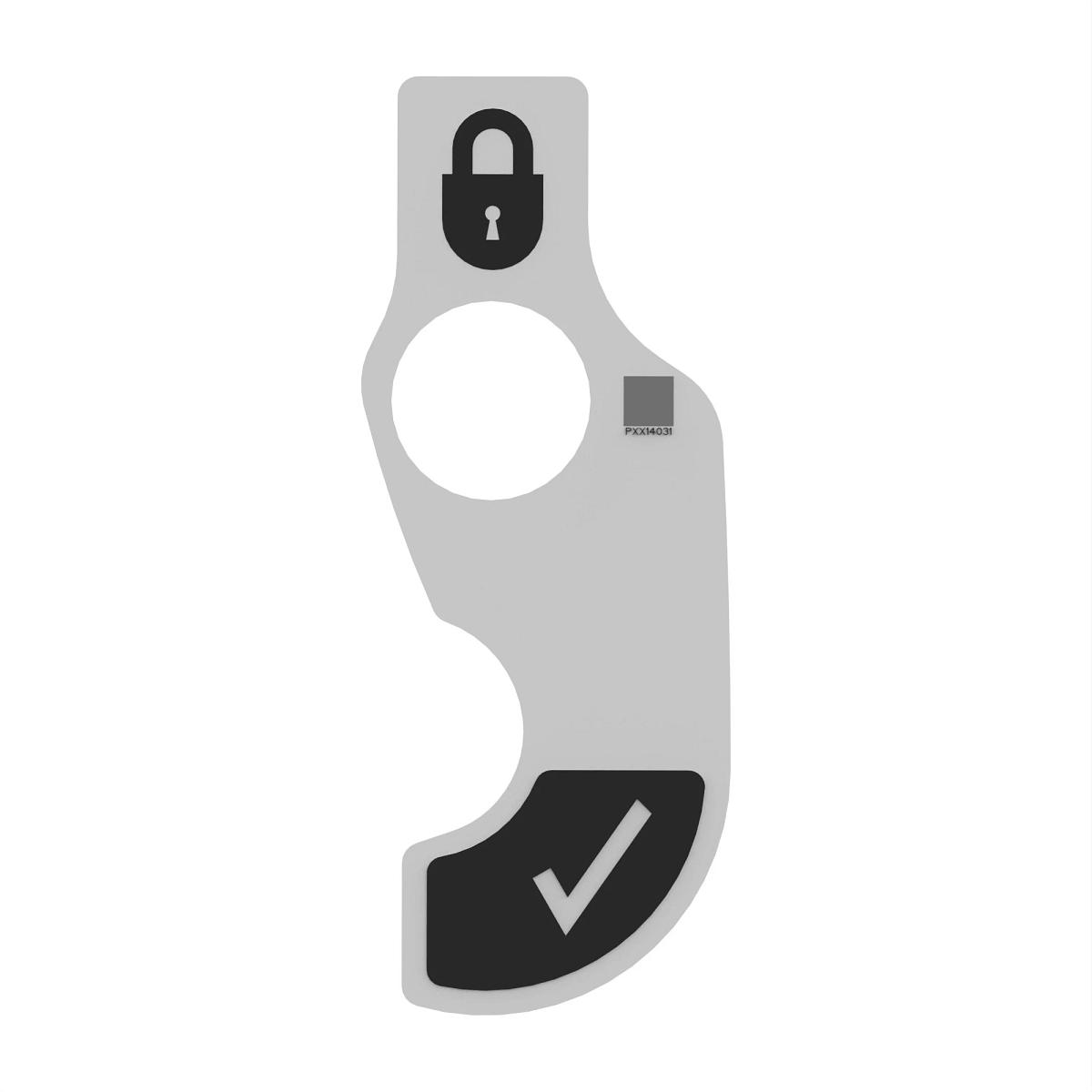 Label, Can Indicator Decal RH, Aml