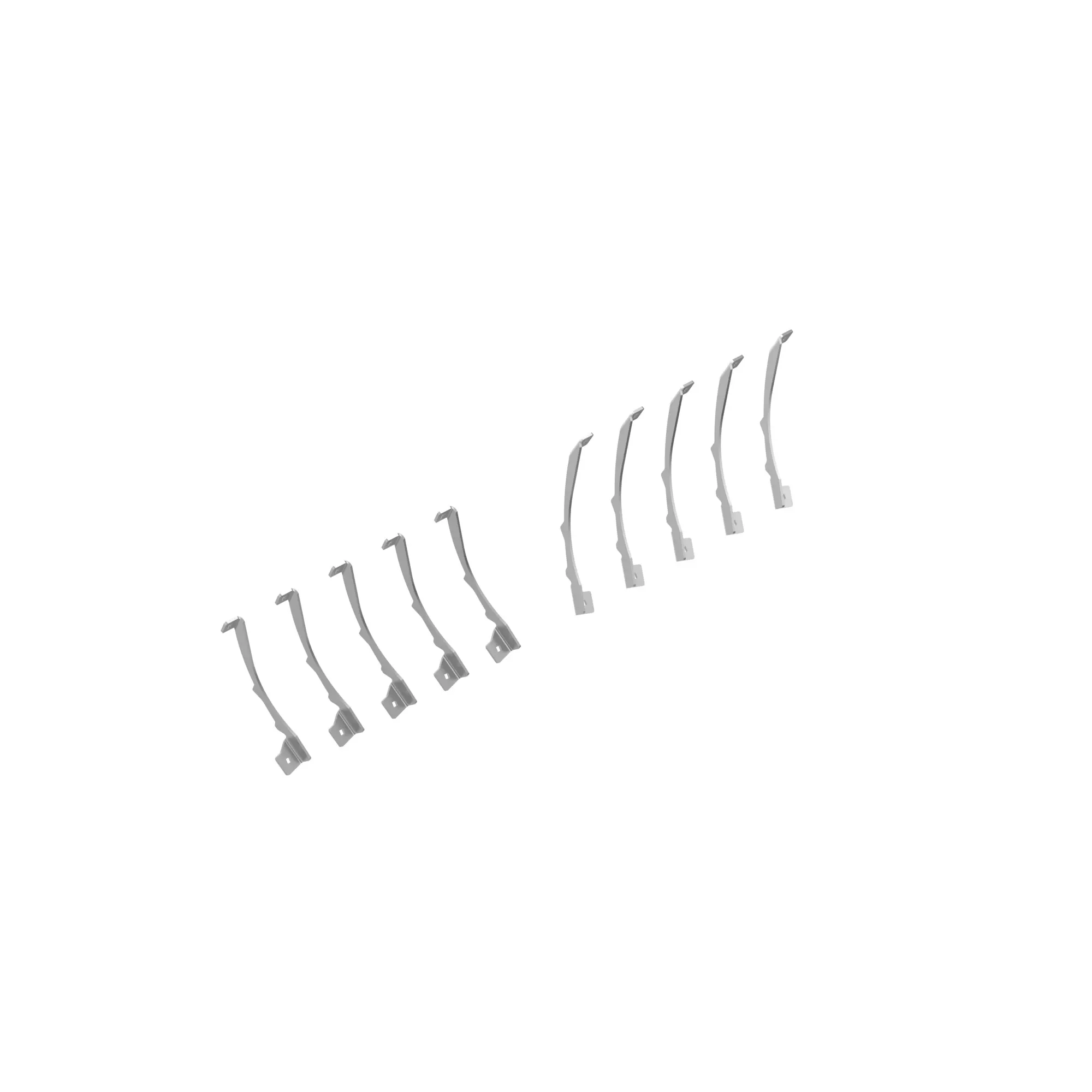 John Deere Discharge Beater Grate Vane Kit - KXE10868