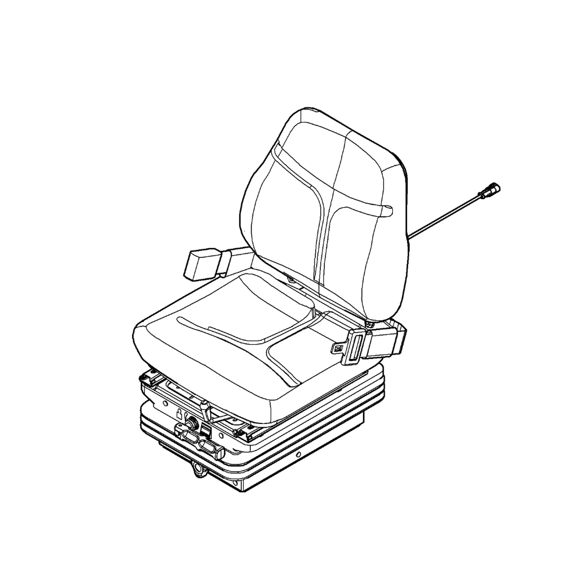 John Deere Seat Assembly - ER491648