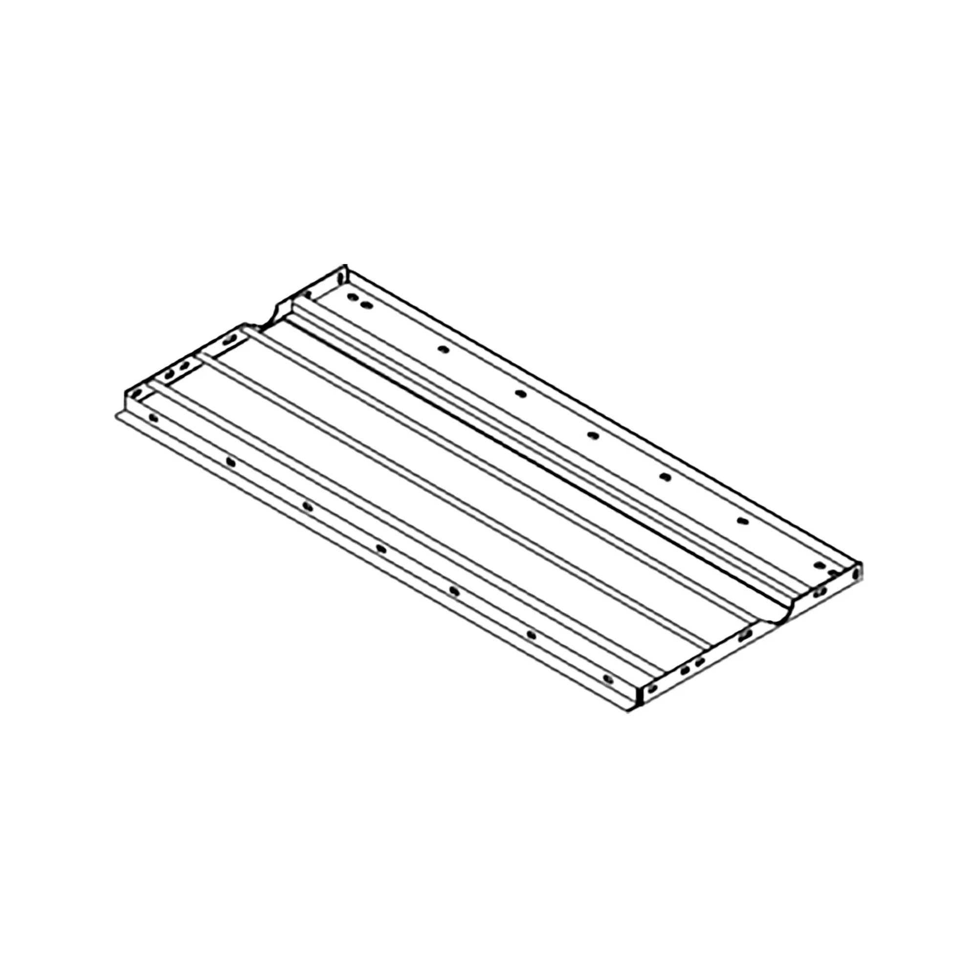 John Deere Plate, Lower Reinforcement - AH88598