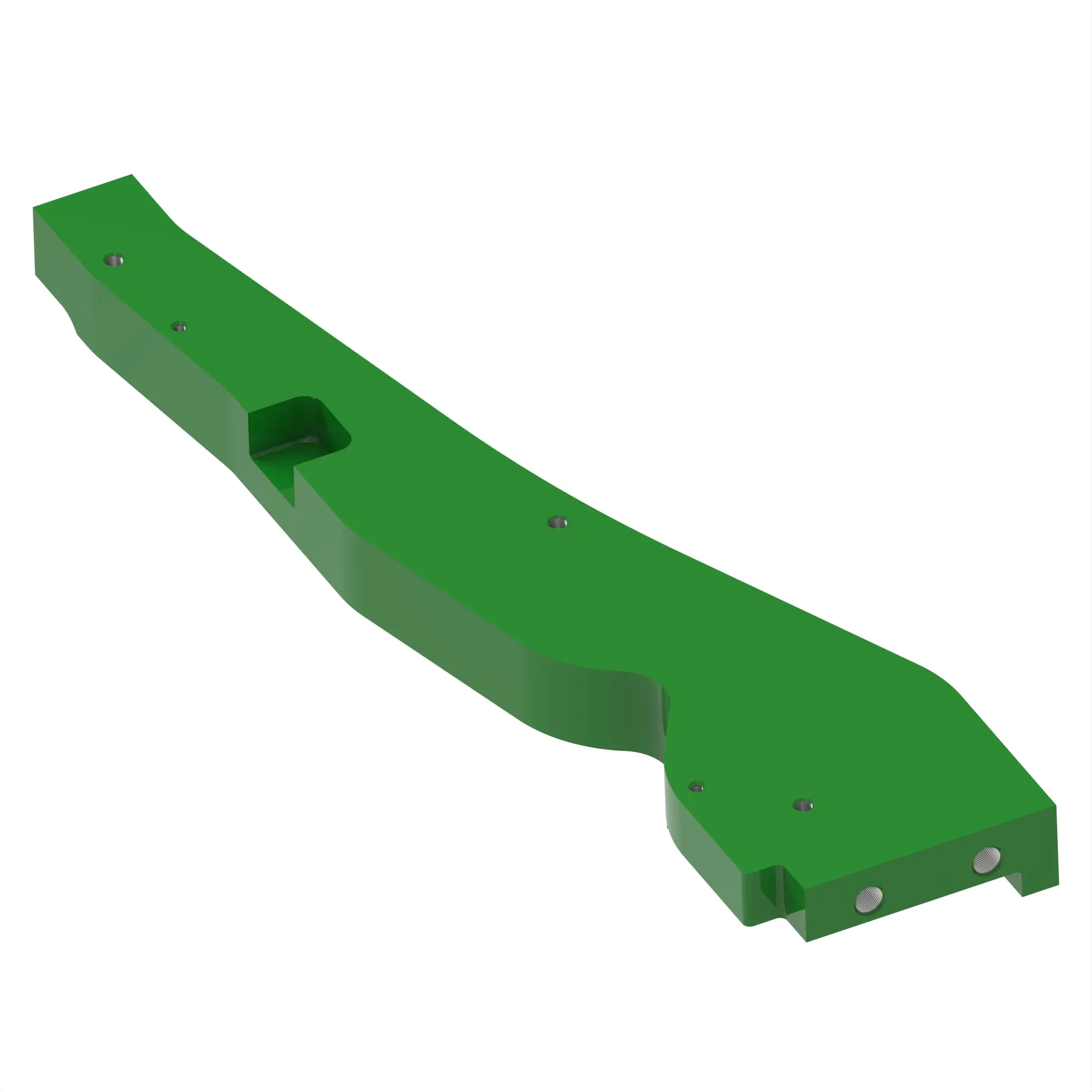 John Deere Front Hitch Push Bar Plate, Right Side - R550652