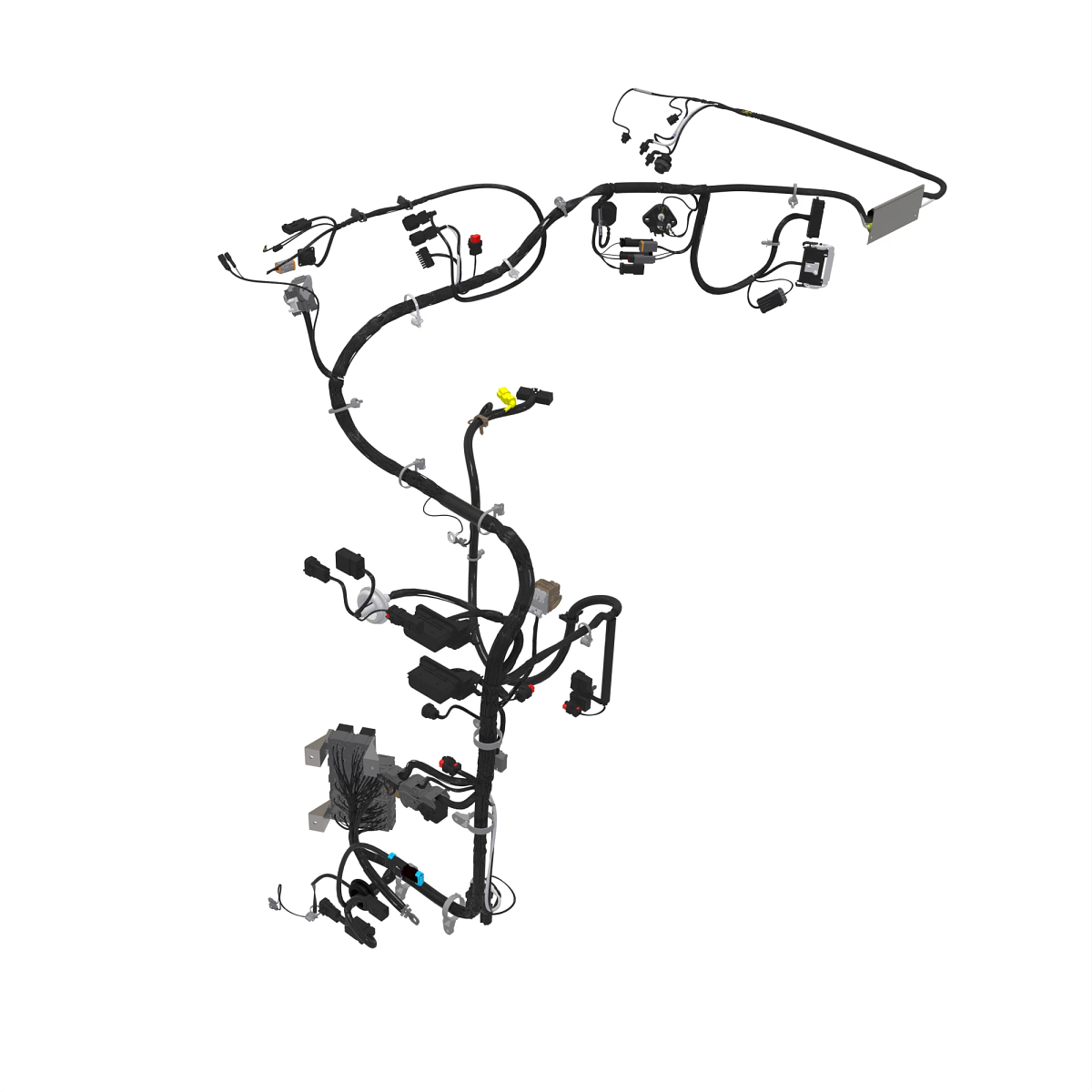 CAB WIRING HARNESS, COMMON CAB, 8R