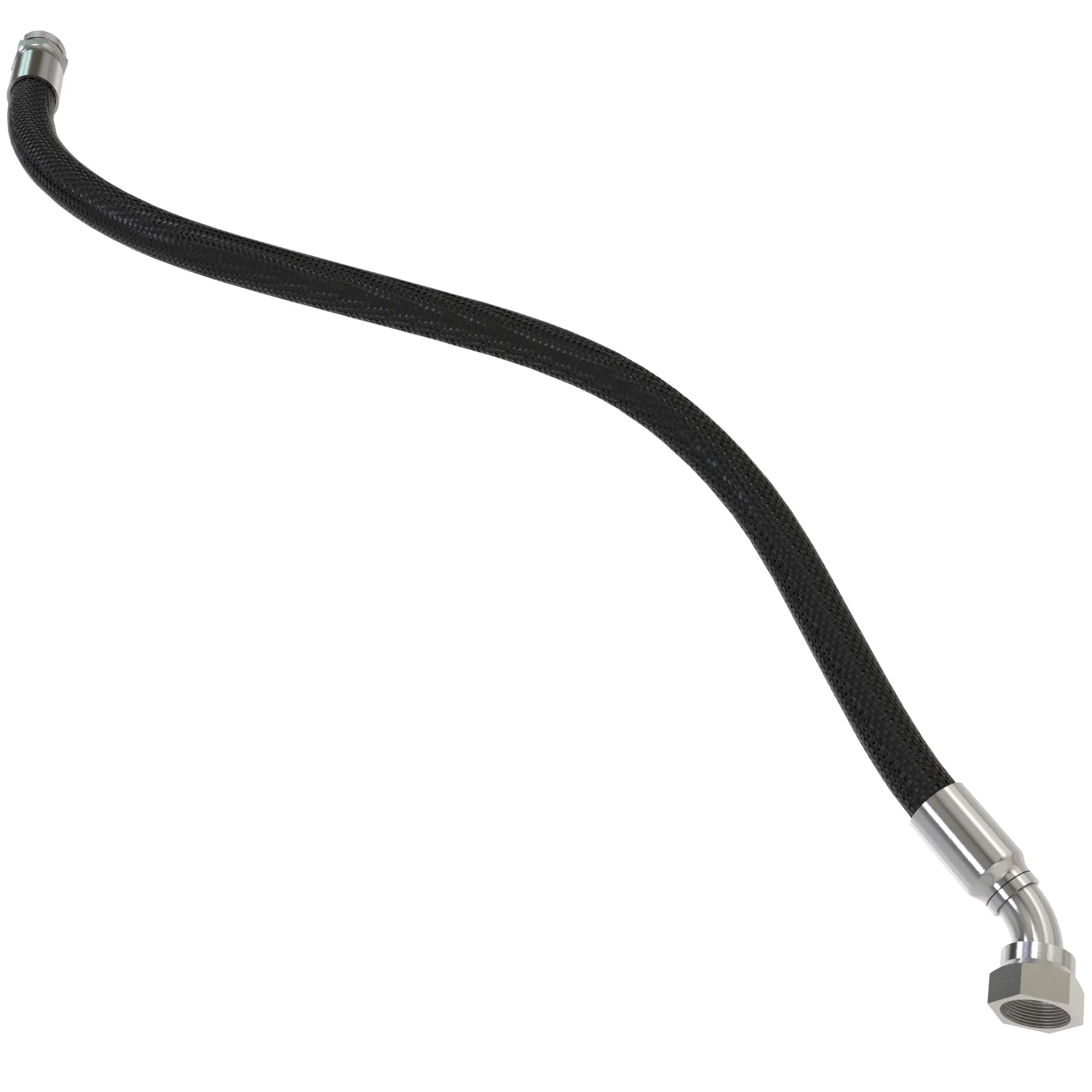 HYD HOSE, STEERING CYL., ROD END