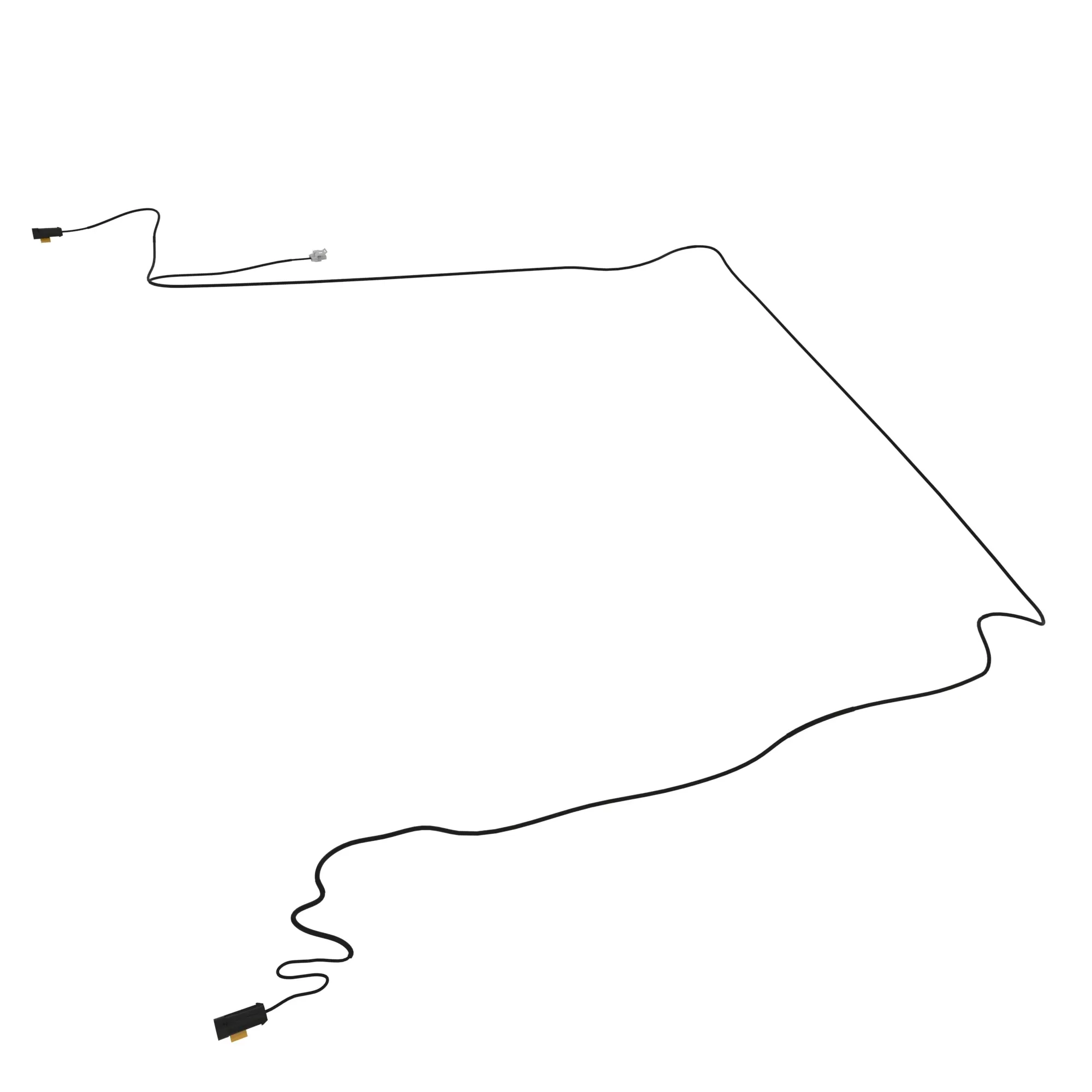 John Deere Adapter Beacon Light Wiring Harness - AL228549