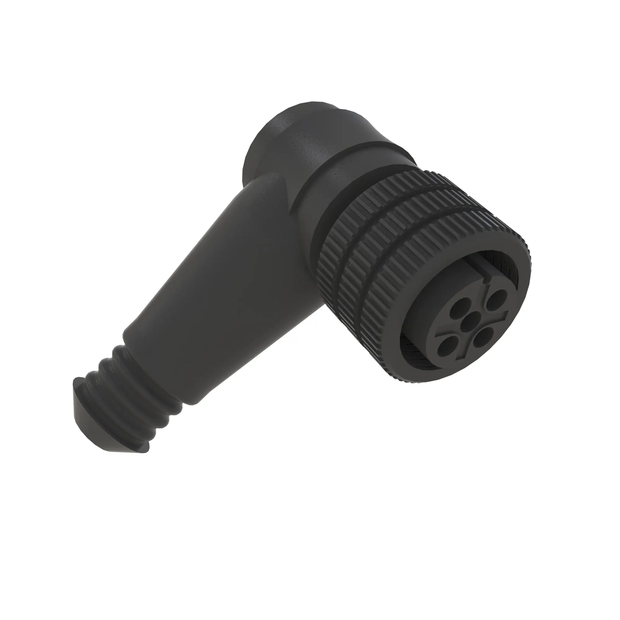 John Deere Black External Electrical Connector Housing - 57M15749