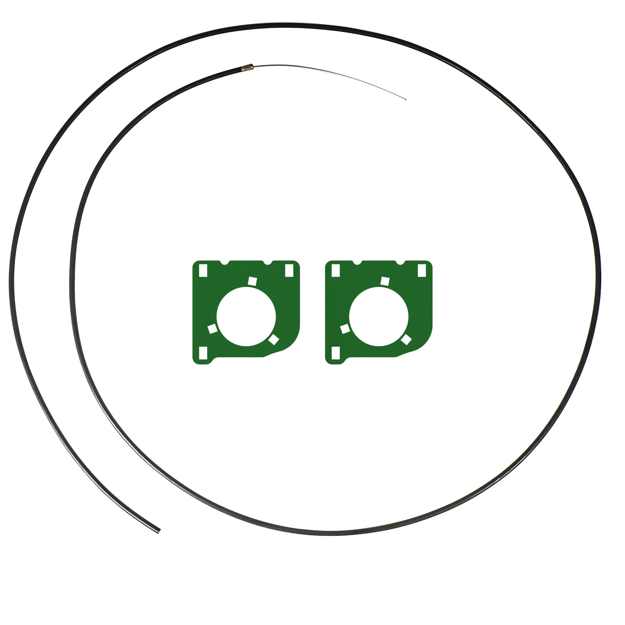 John Deere Feeder Bearing Plate Kit - AN400756