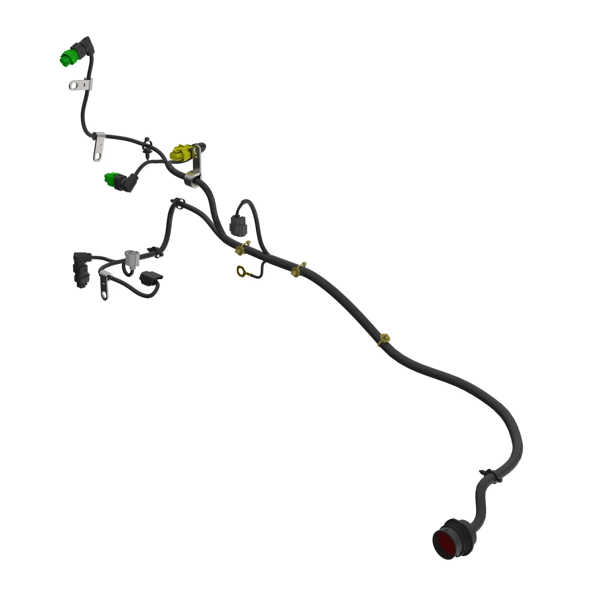 John Deere Wiring Harness, Left Side - DZ104623