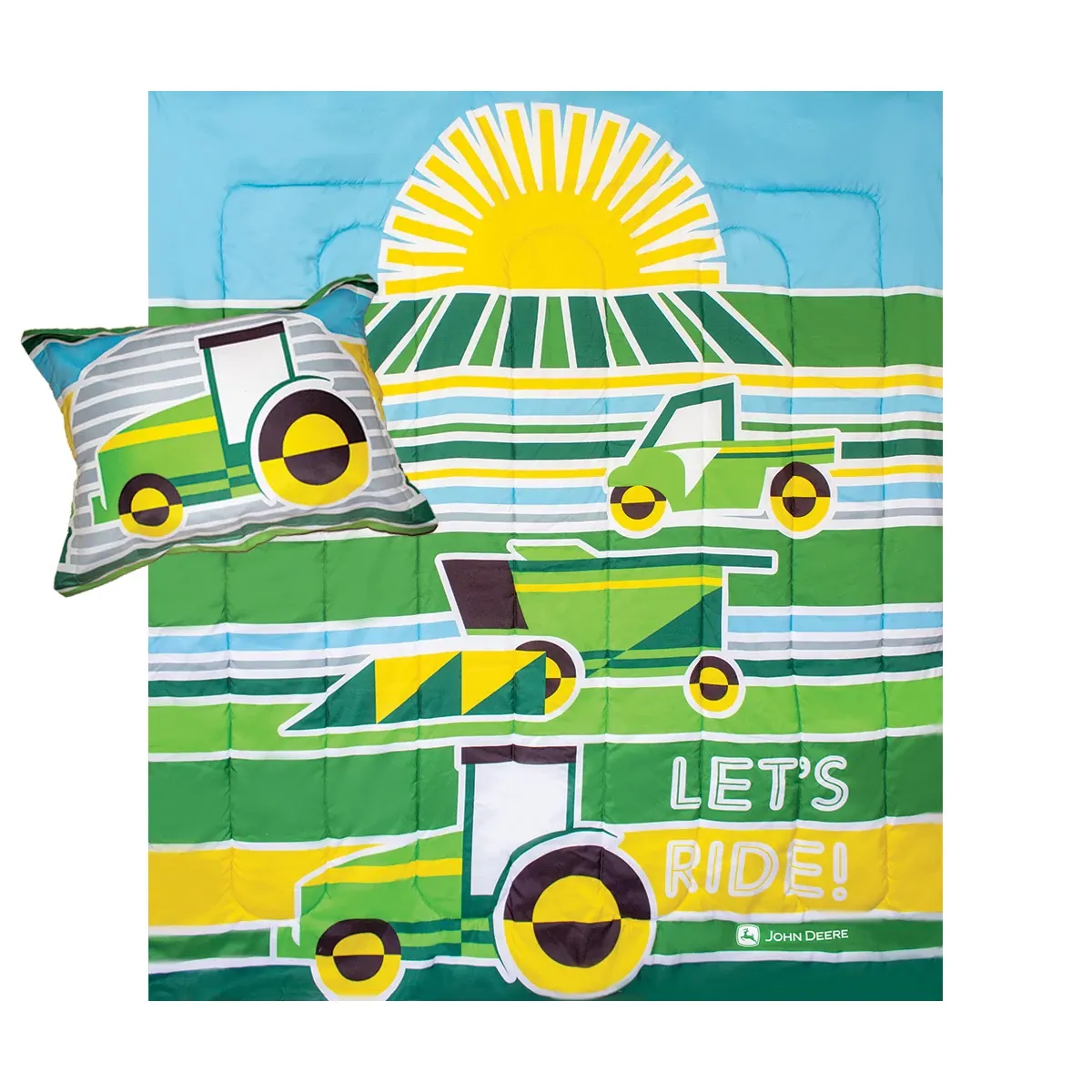 Tractor Comforter Set - Twin