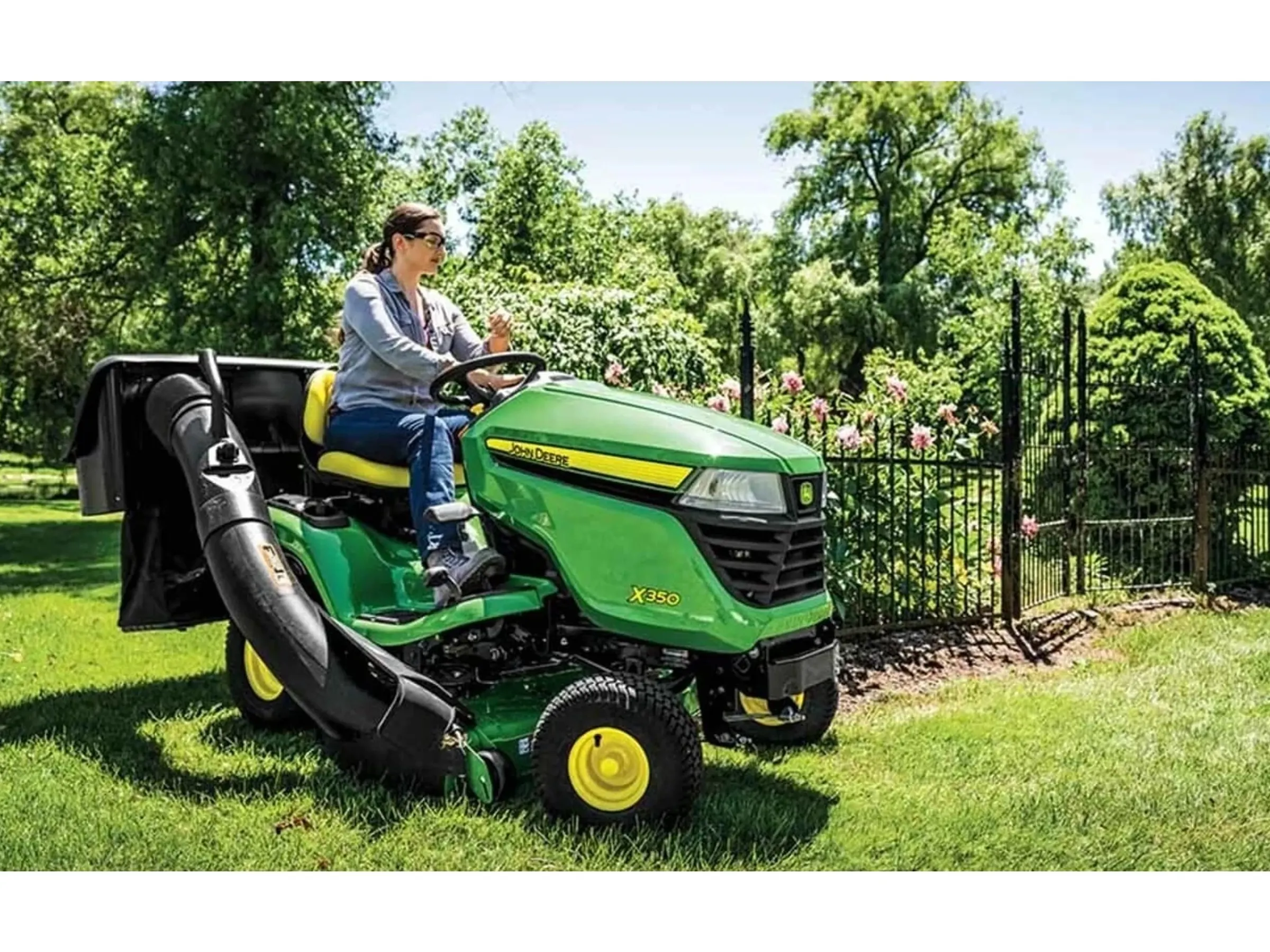 John Deere X350 Select Series Lawn Tractor — Transaxle Type