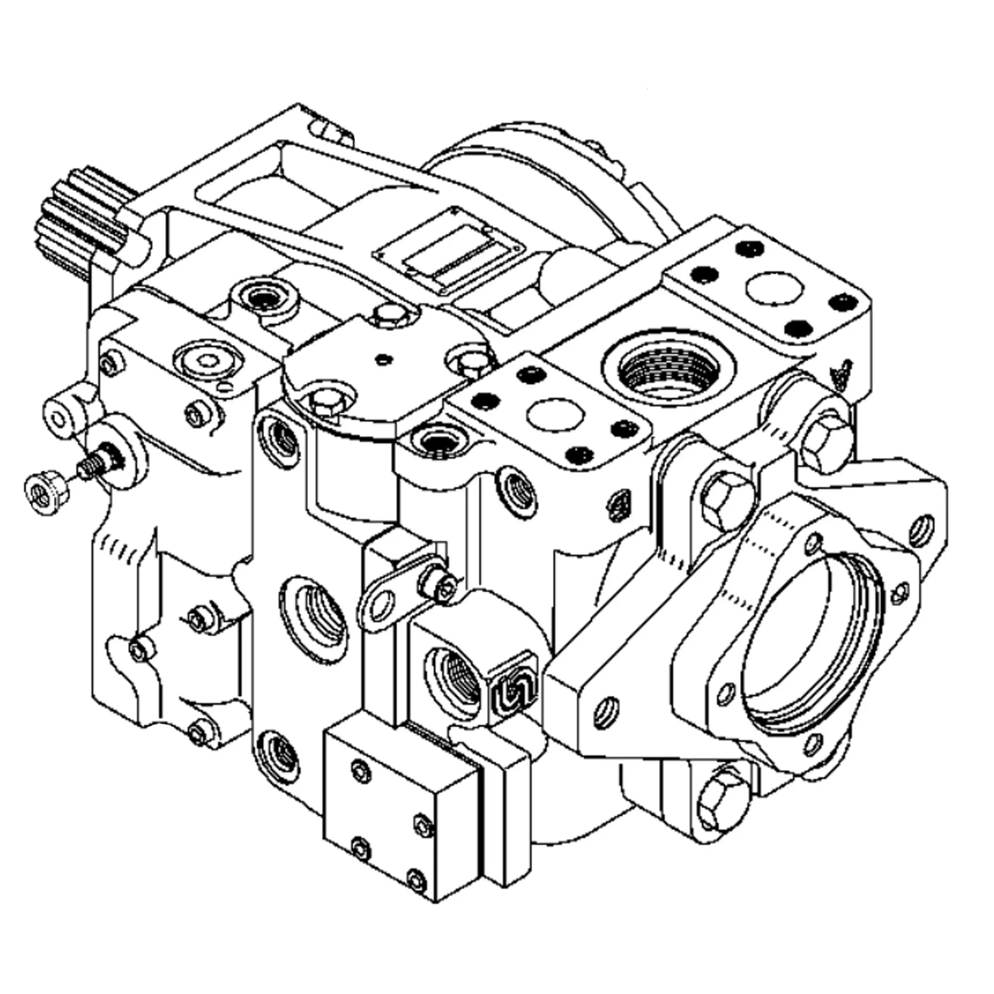 John Deere Reman REMAN Hydraulic Propel Pump - PG200374