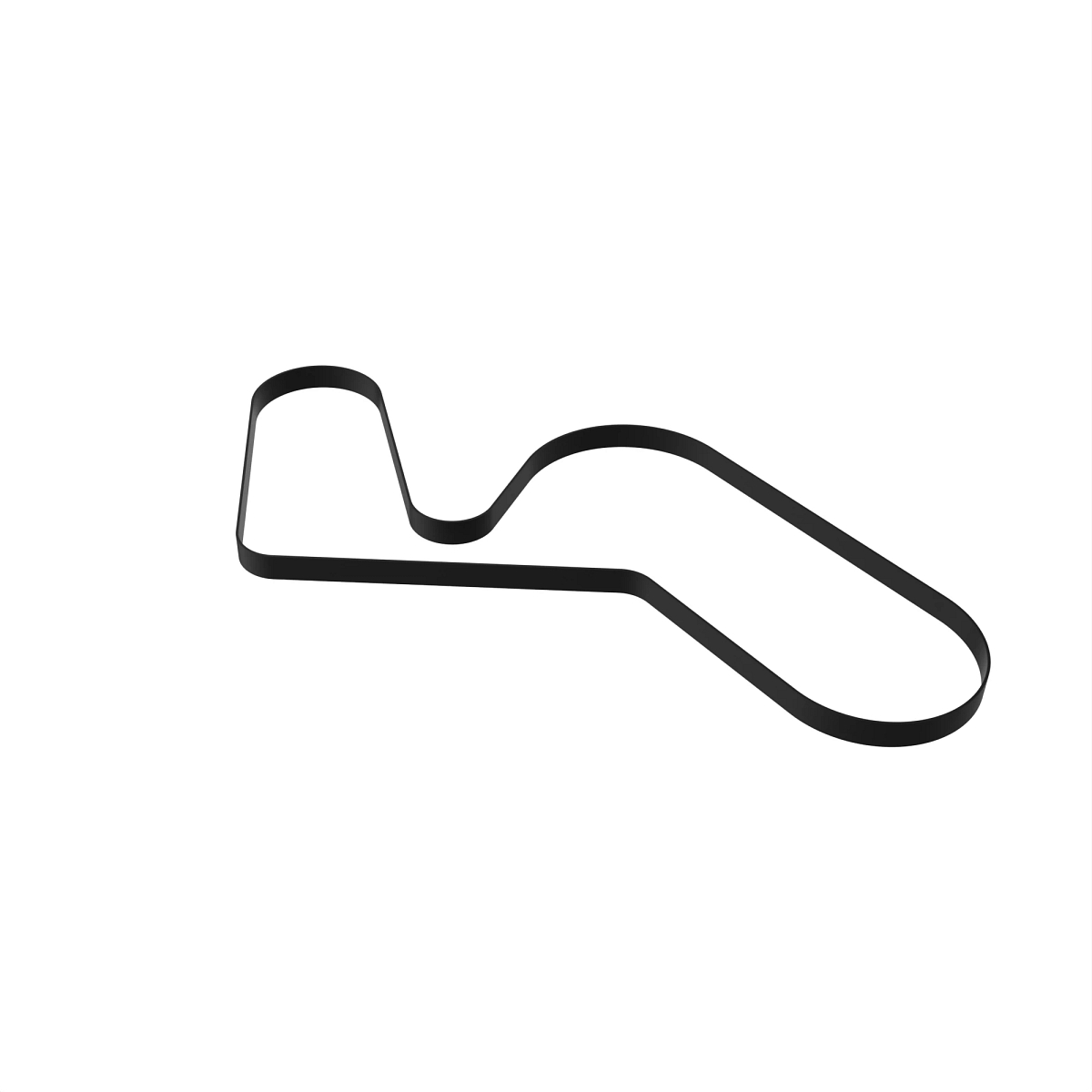 John Deere Alternator Drive V-Belt, Effective Length 2370 mm (93.3 inch) - HXE32806