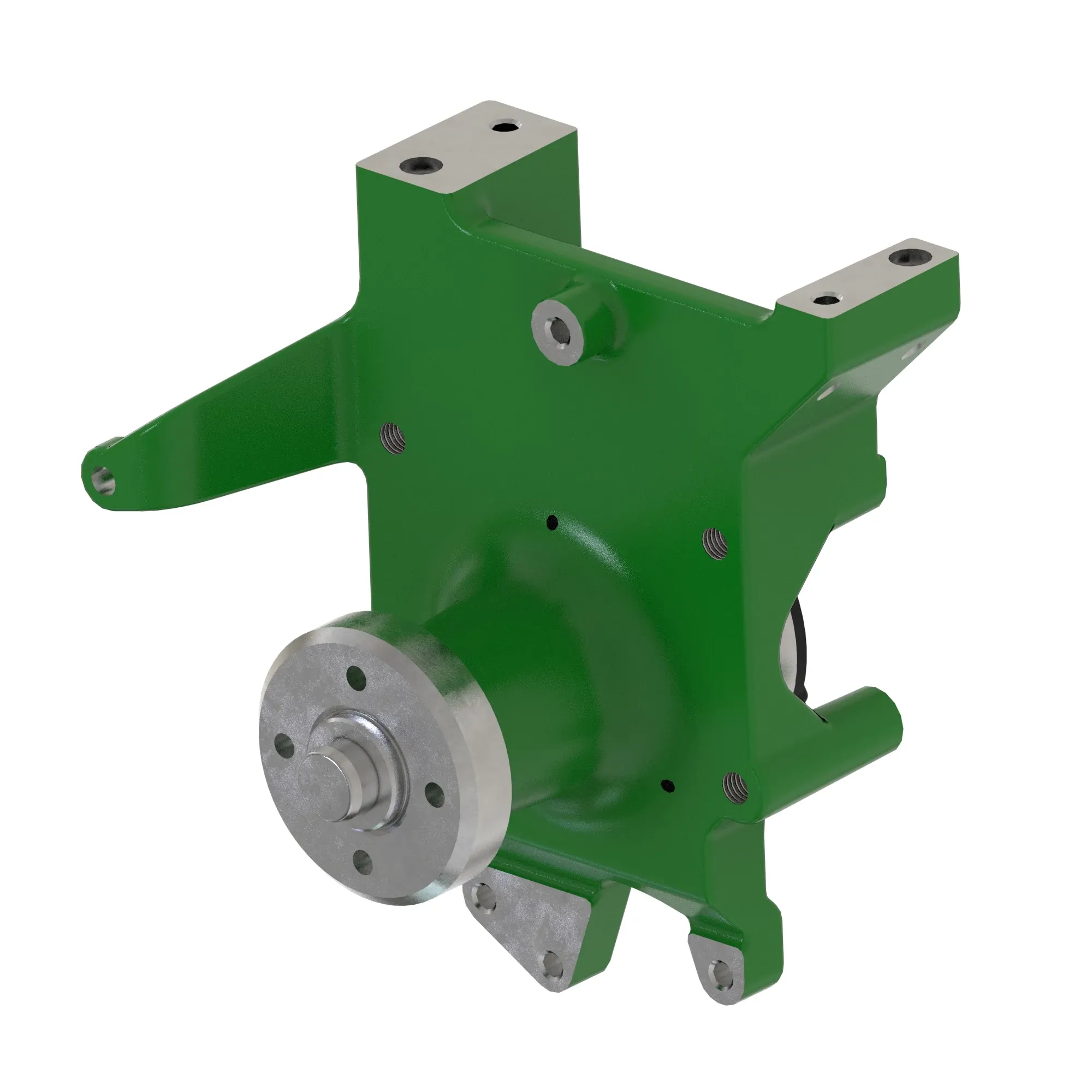 FAN BEARING HOUSING WITH INTEGRATED WATER PUMP