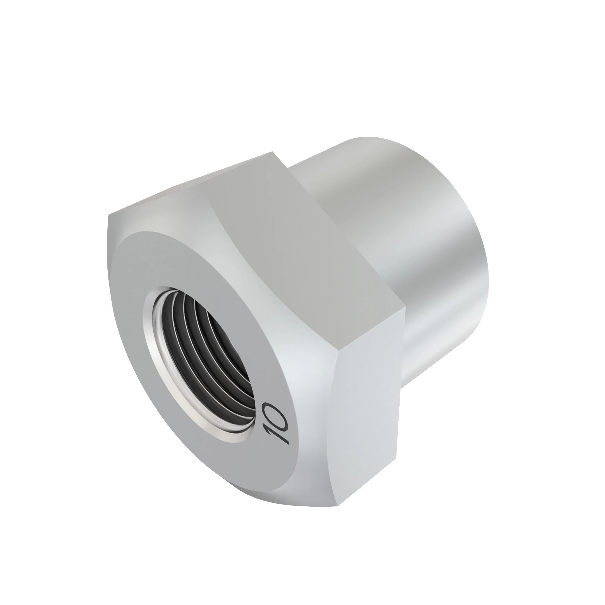 John Deere Hexagonal Stake Nut, 3/8" - R62899