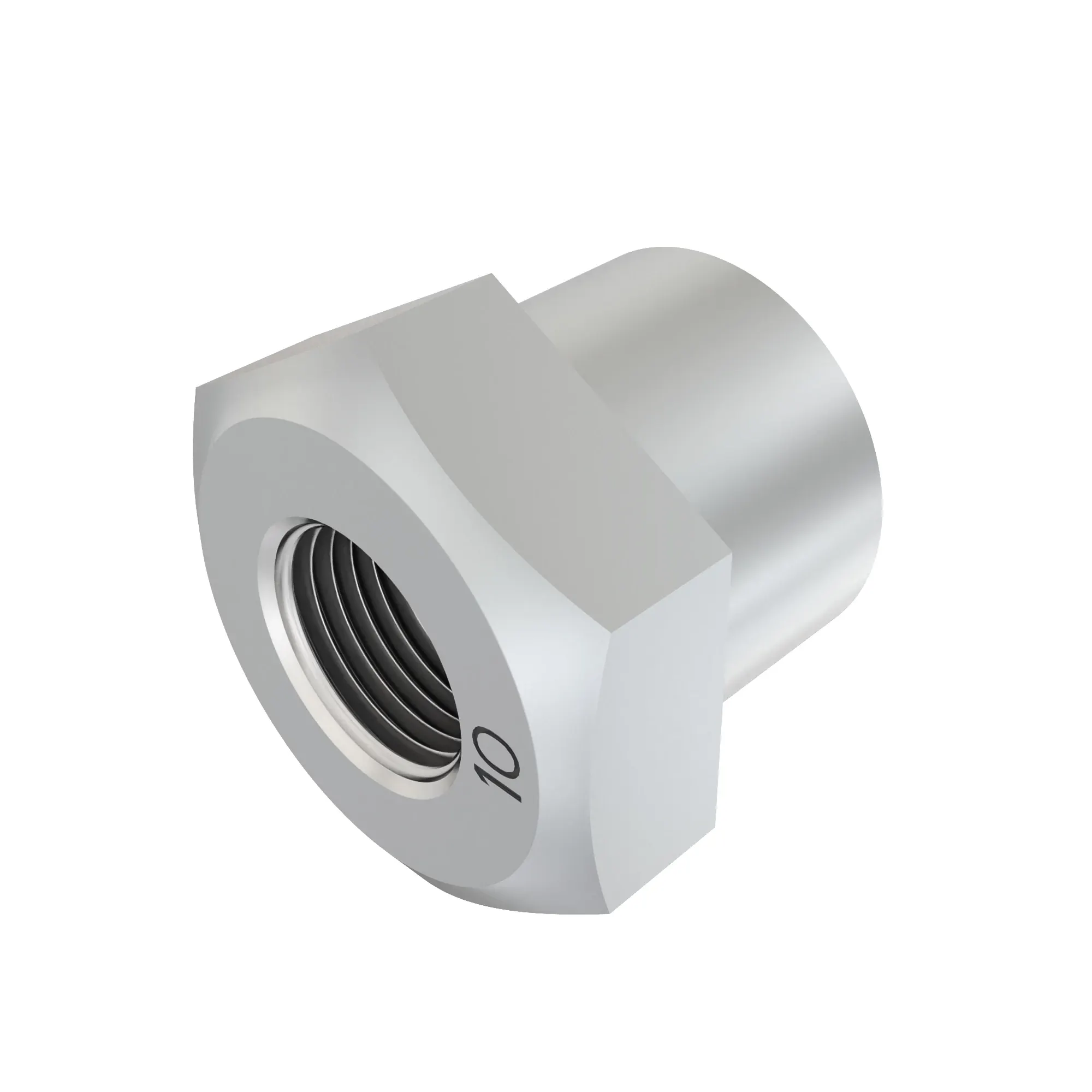 John Deere Hexagonal Stake Nut, 3/8" - R62899