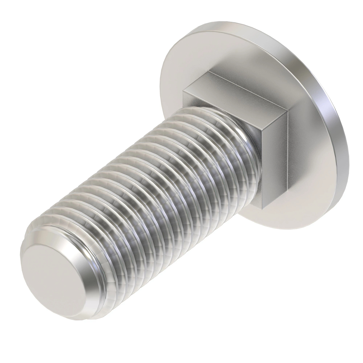 John Deere Round Head Square Neck Bolt, M10 X 30 - H174755