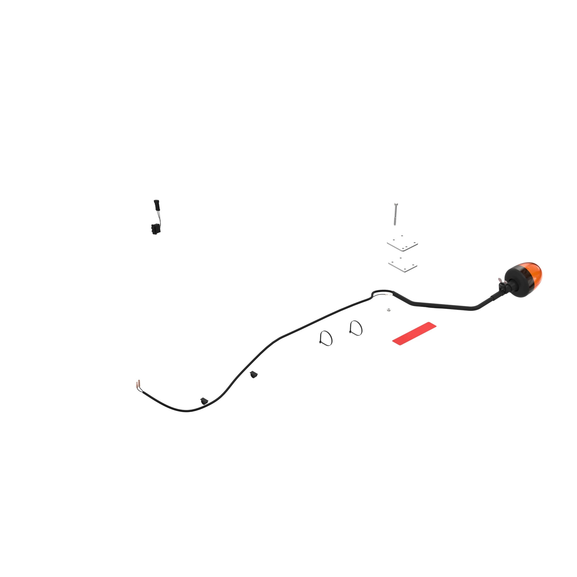 WARNING LIGHT KIT, REVOLVING BEACON