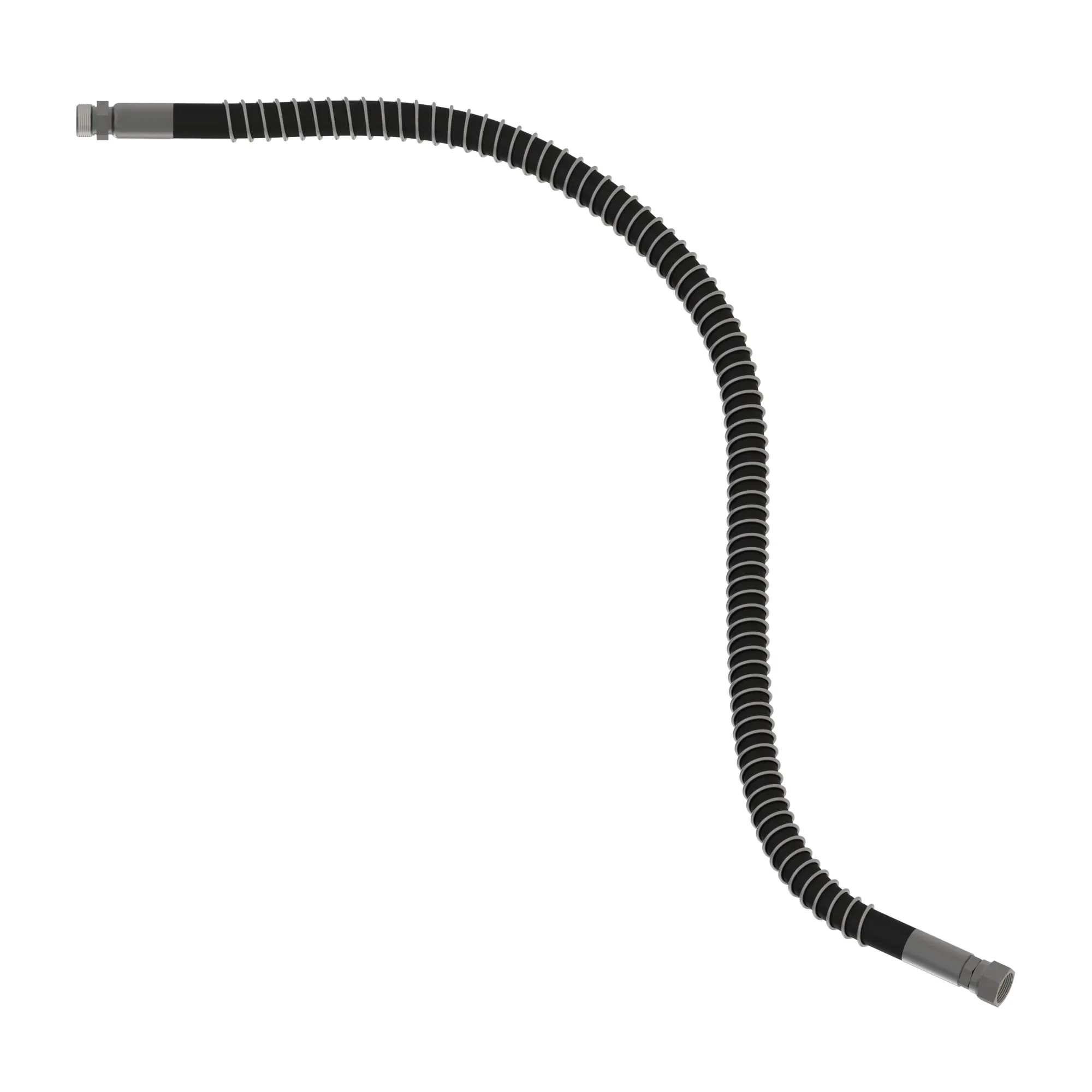 John Deere Hydraulic Hose with Straight End Fittings - AT530728