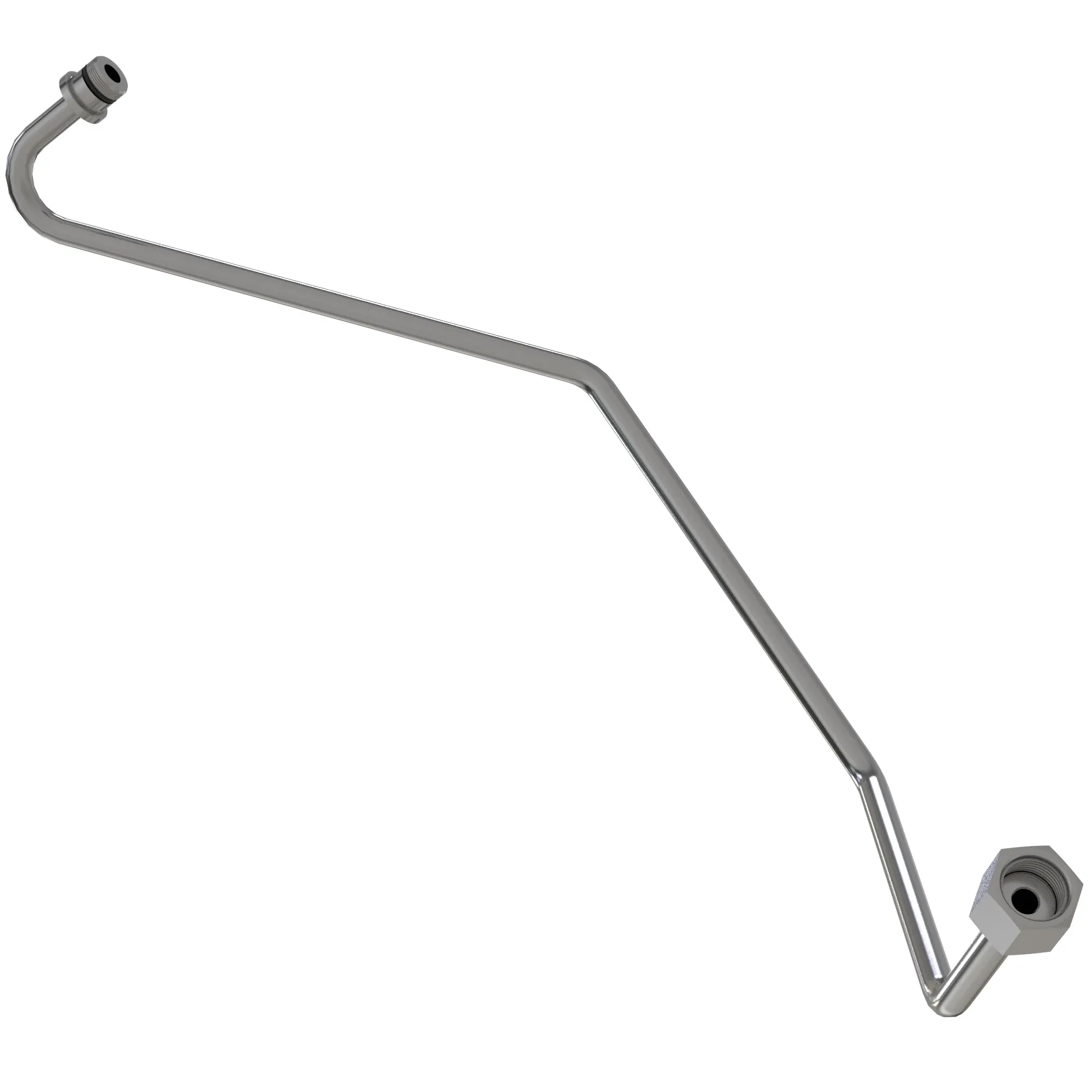 John Deere Turbocharger Coolant Supply Line - RE550916