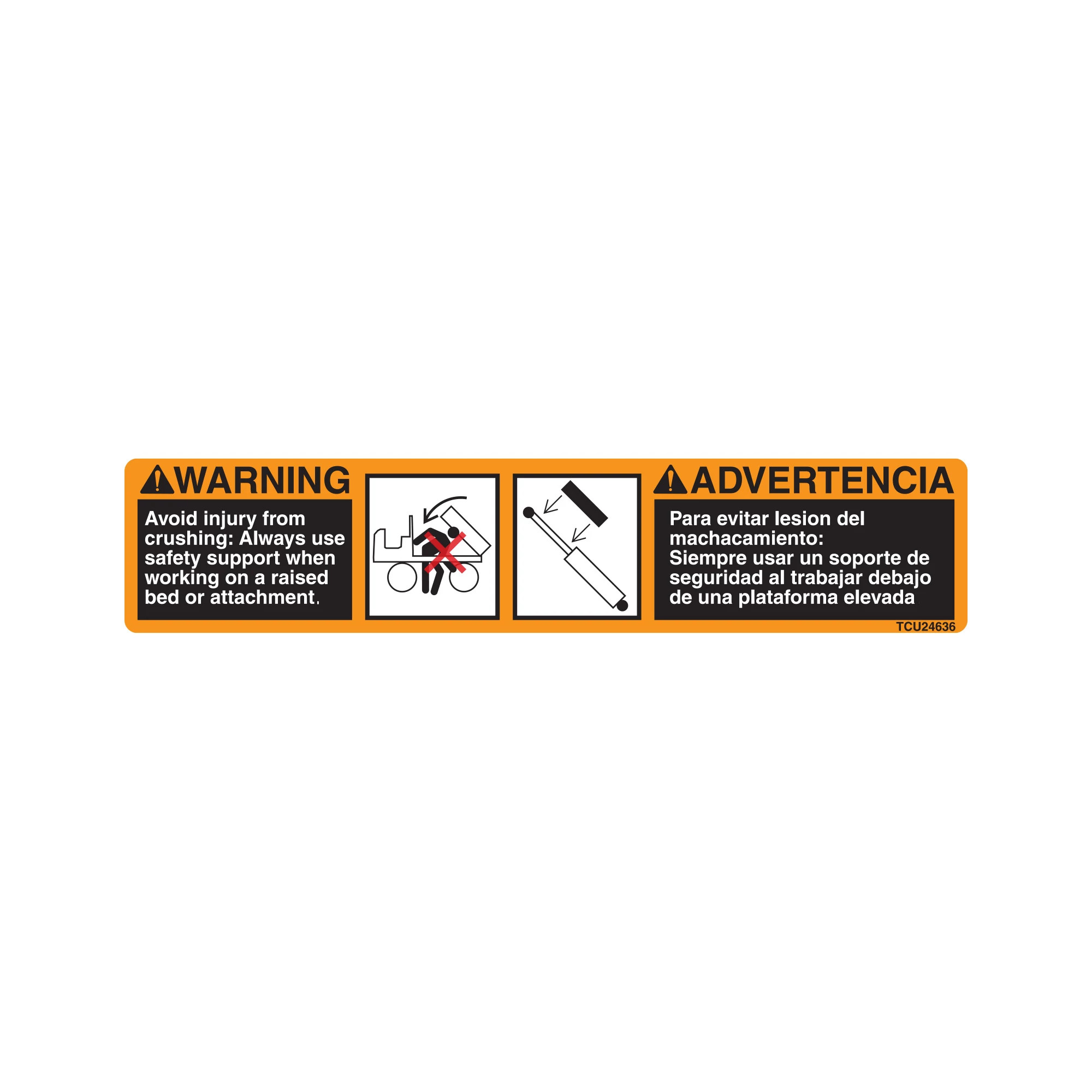 LABEL, WARNING (CYLINDER LOCK)