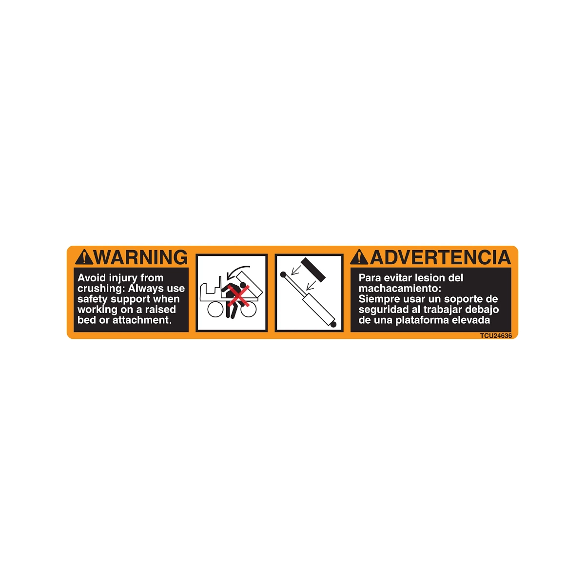 Label, Warning (Cylinder Lock)