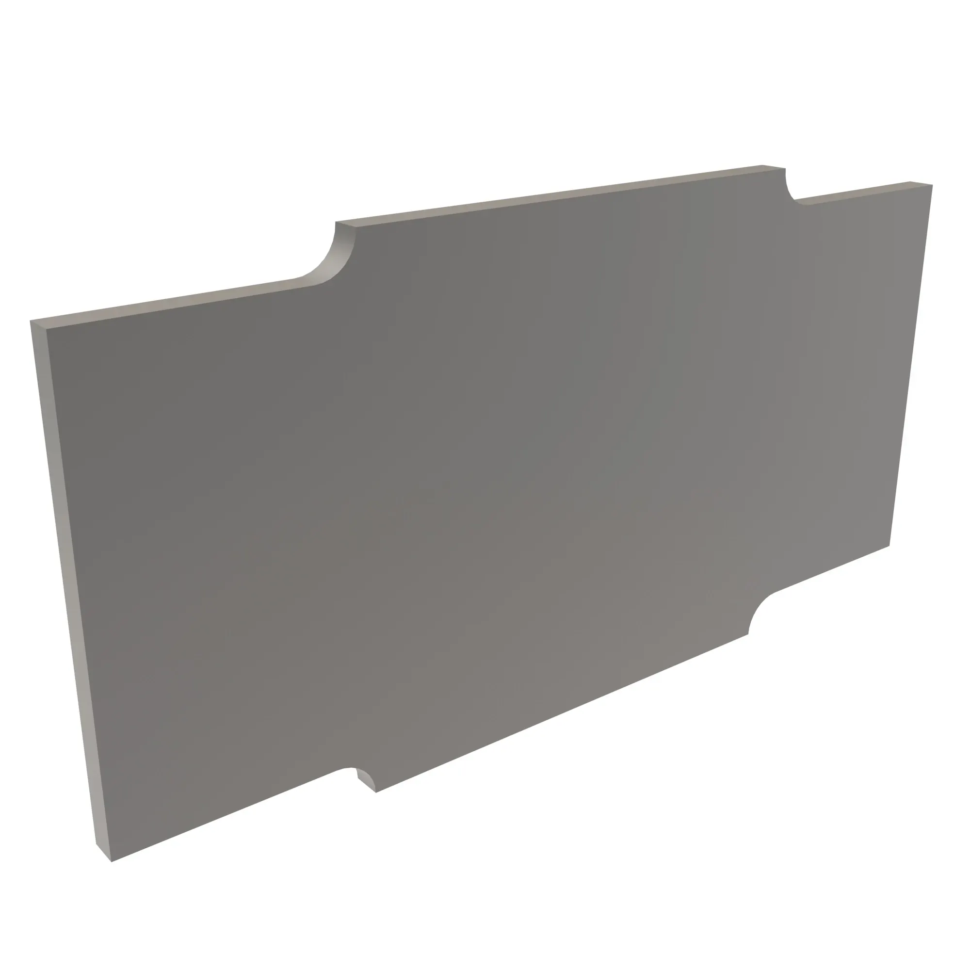 John Deere Wear Rear Plate, Right Side - F387126