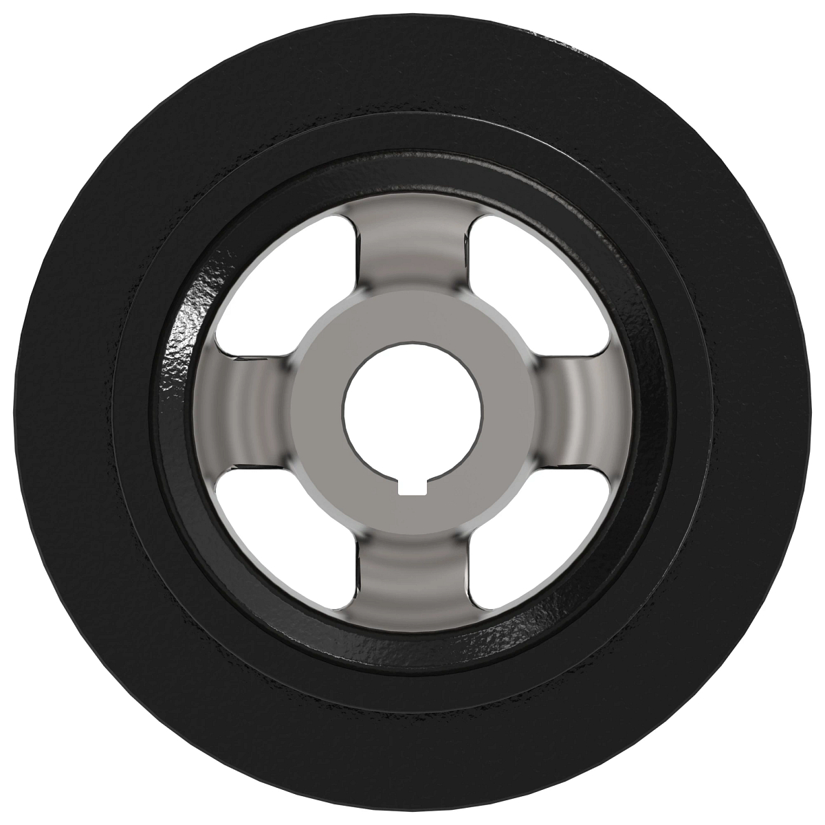 PULLEY WITH DAMPENER