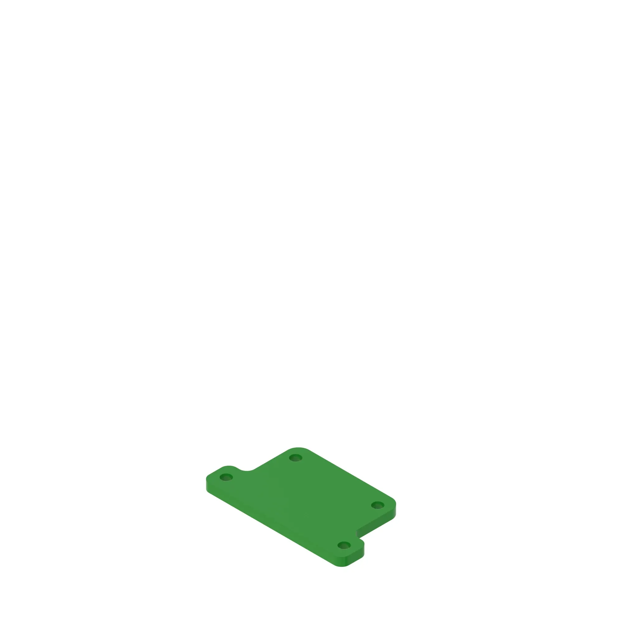 John Deere Gang Shield Bracket Plate - KK56209