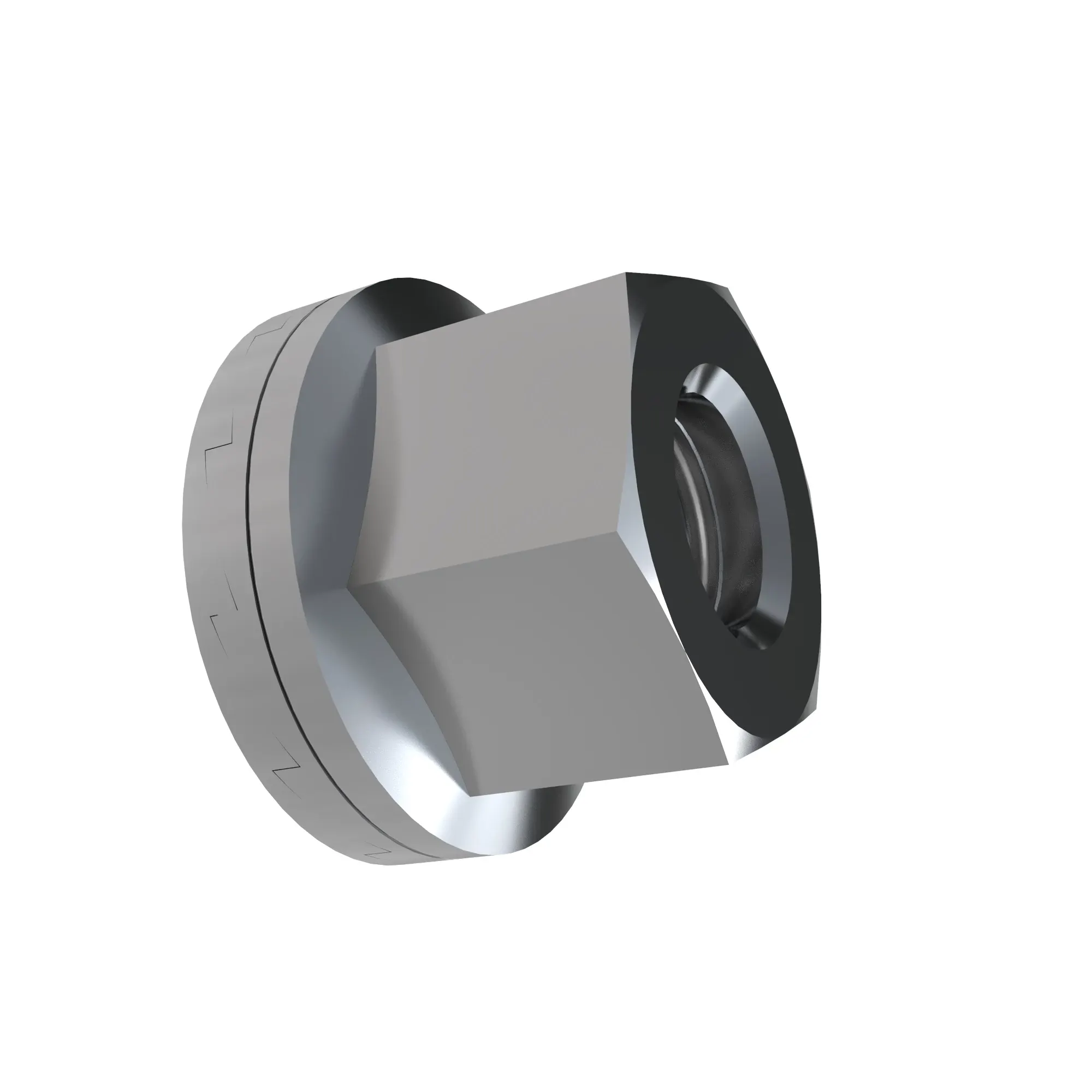 John Deere Hexagonal Lock Nut, M10 - HXE144955