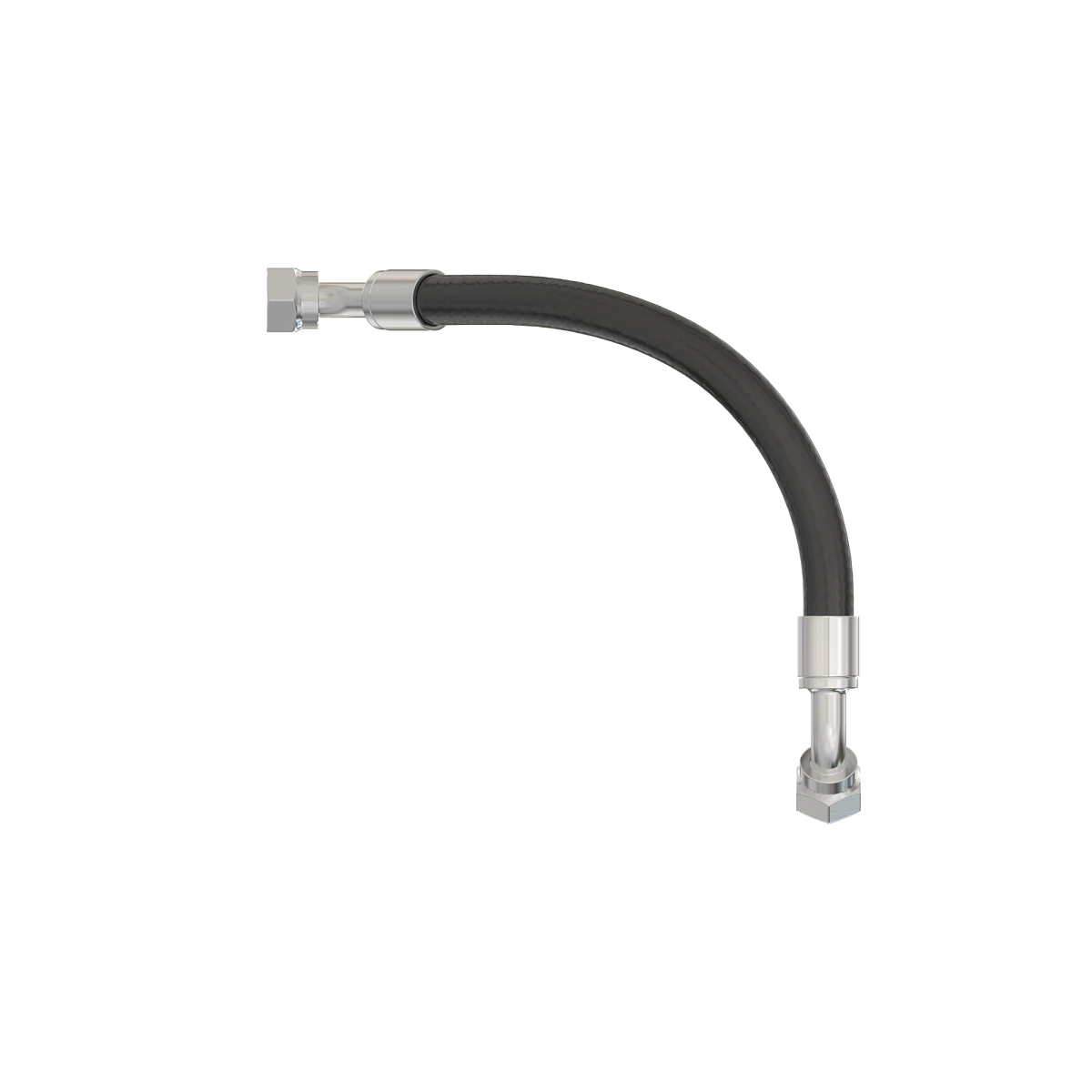 HYDRAULIC HOSE, PUMP DRAIN, 90CC+90