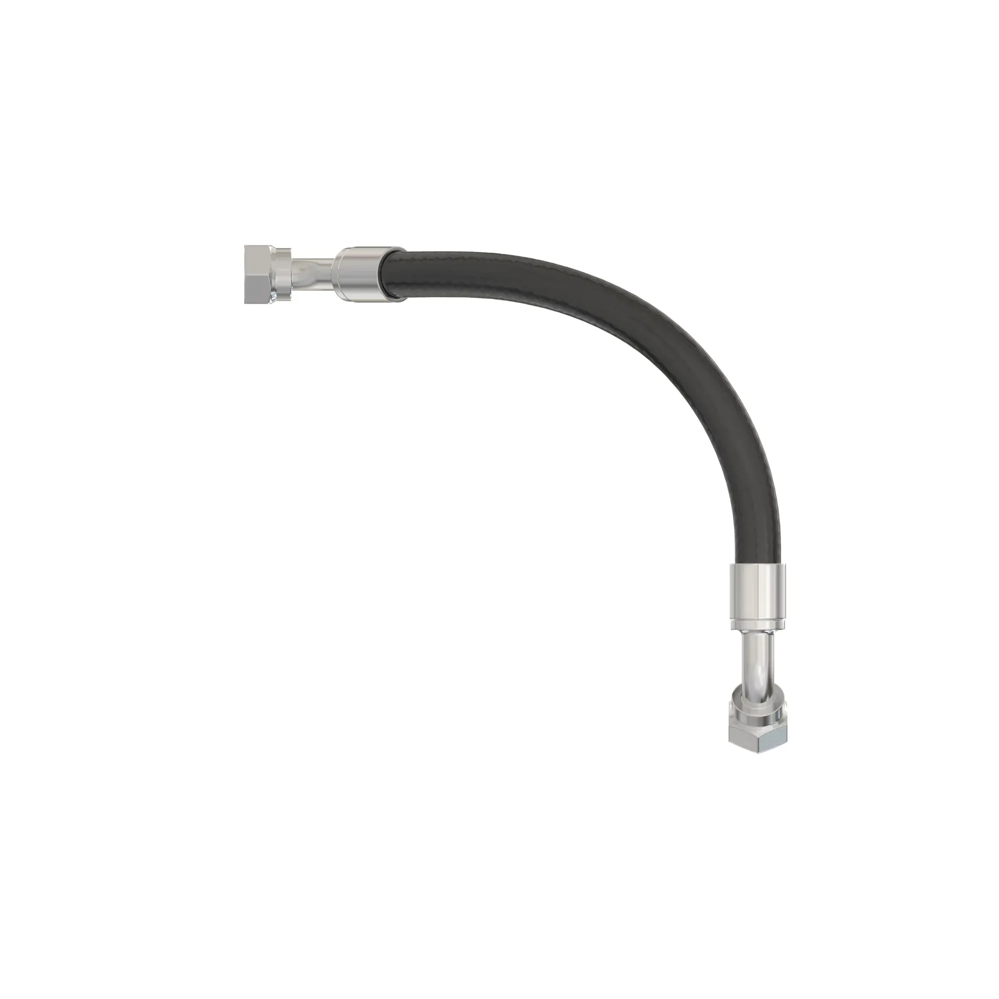 HYDRAULIC HOSE, PUMP DRAIN, 90CC+90