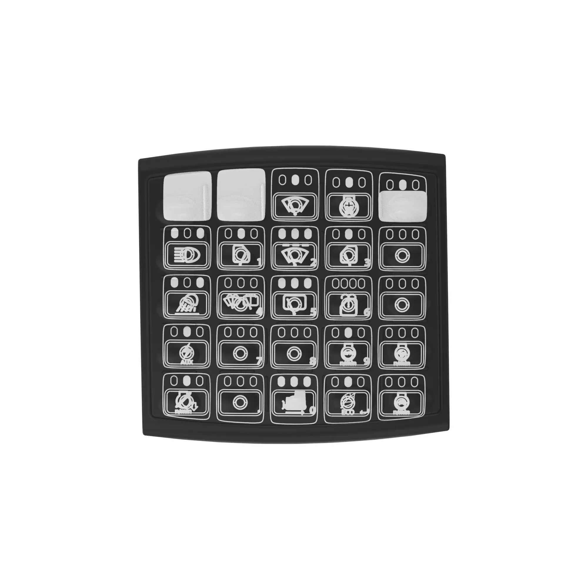 PUSH SWITCH, SEALED SWITCH PANEL CR