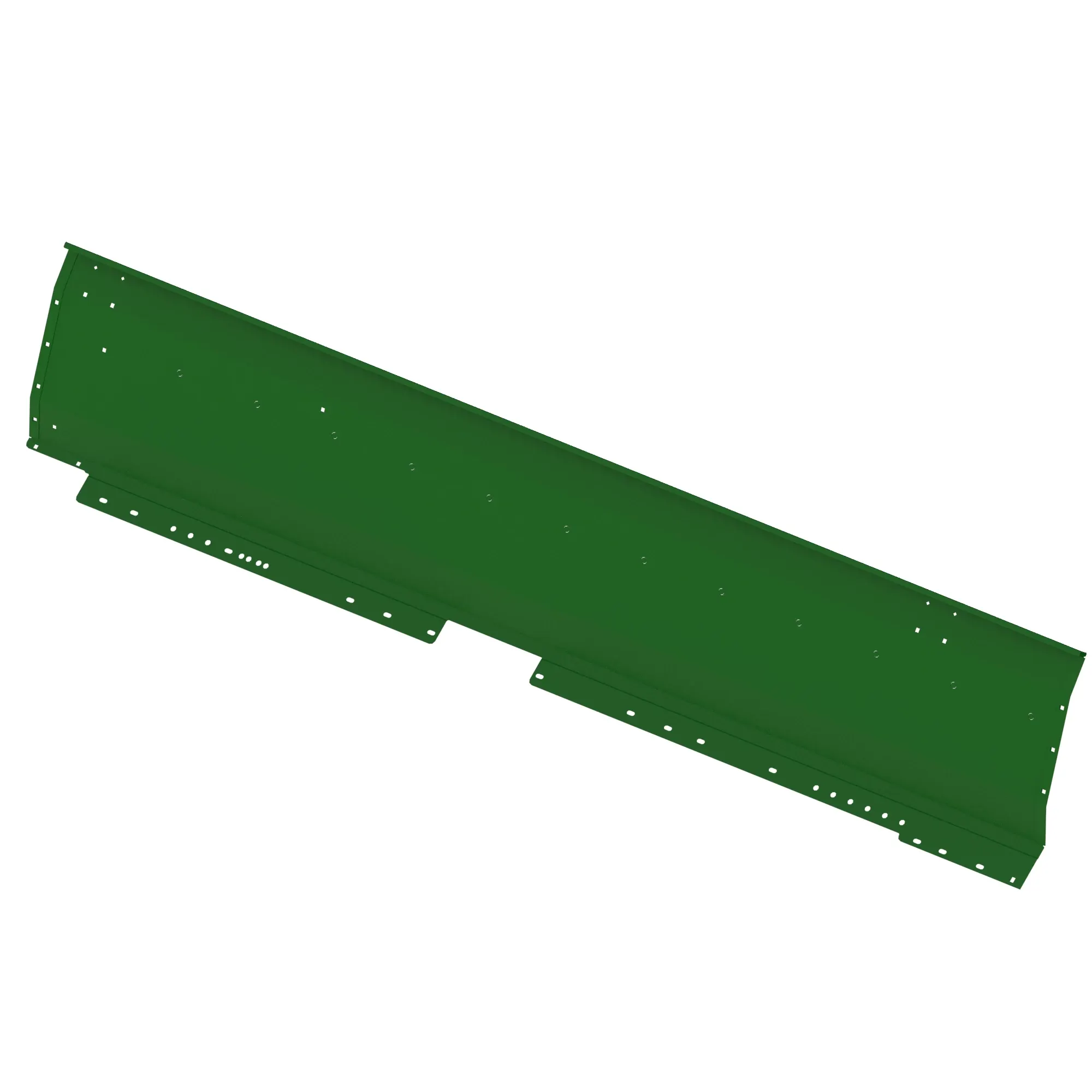 John Deere Left Side Back Draper Panel Sheet - HXE28819