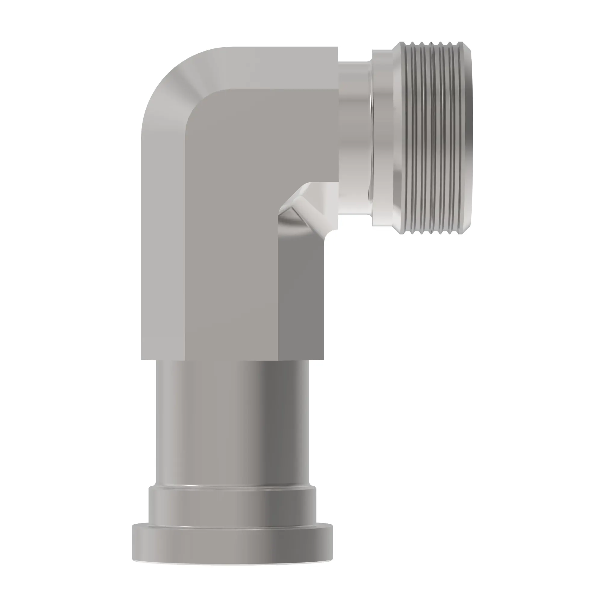 FLANGE FITTING, CONNECTOR, ELBOW FL
