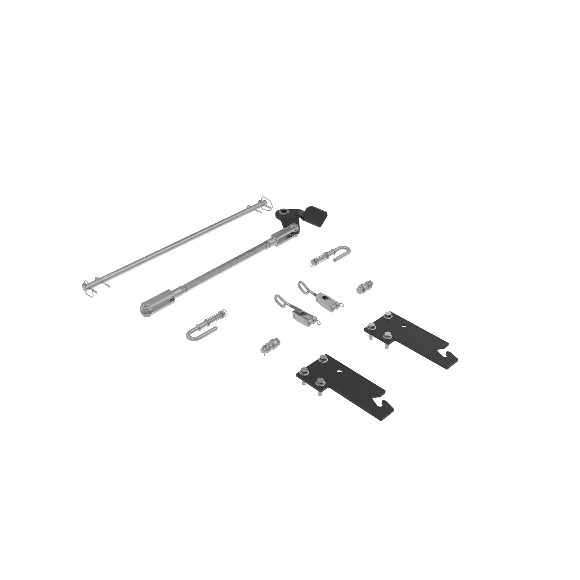John Deere Mower Deck Lift Linkage Mounting Parts - LVB25419