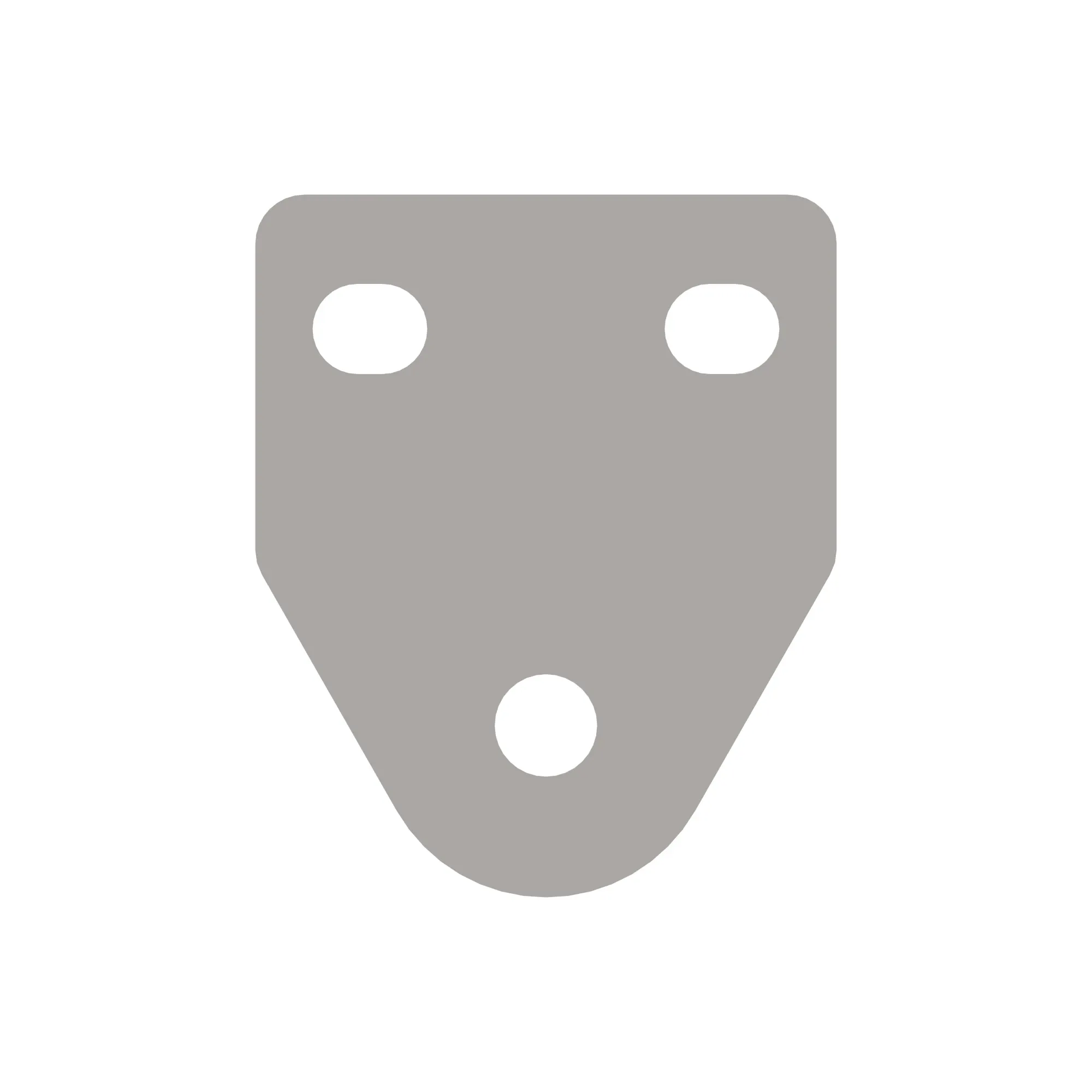 PLATE, INNER SHACKLE
