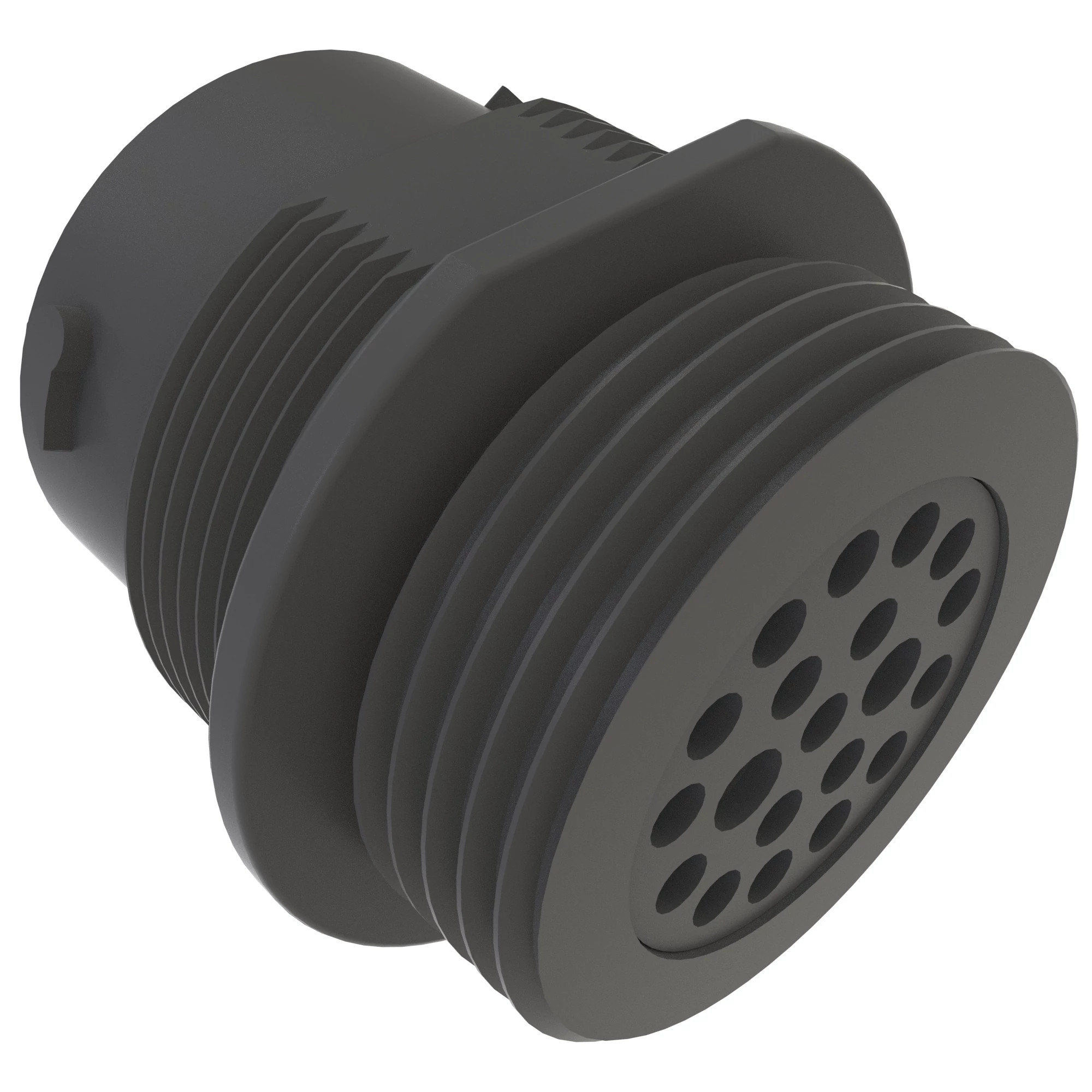 CONN DEUTSCH HDP20 20W FS BLK PLSTC