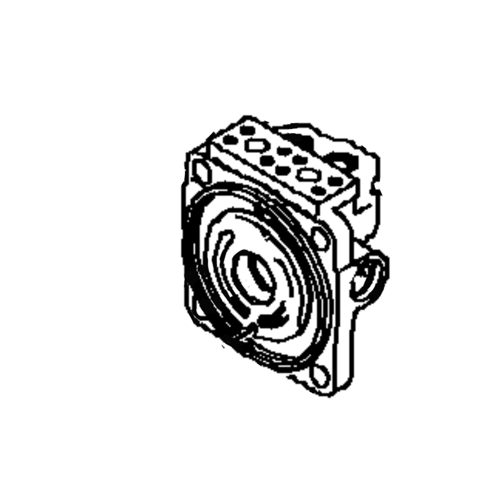 John Deere Swing Motor Housing - FXB00001131